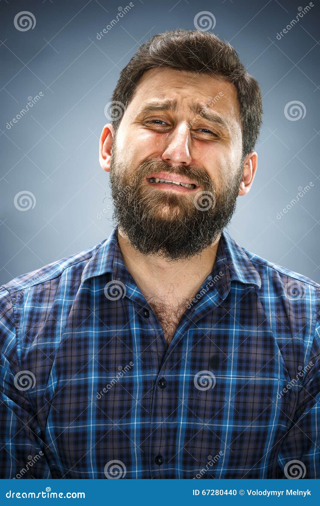 The Crying Man with Tears on Face Closeup Stock Photo Image of expression, facial 67280440