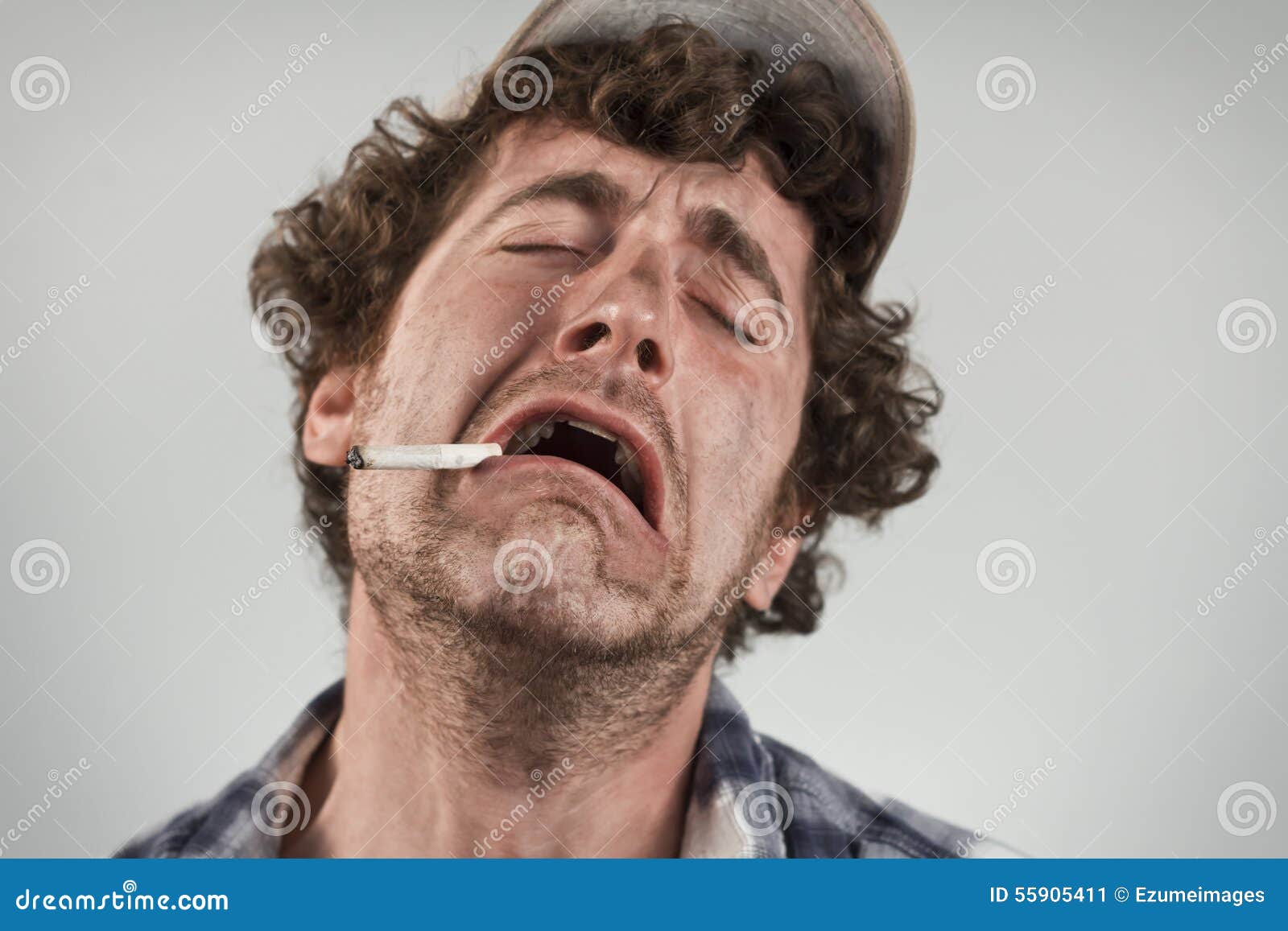 Crying Redneck stock image. Image of ball, expression 55905411