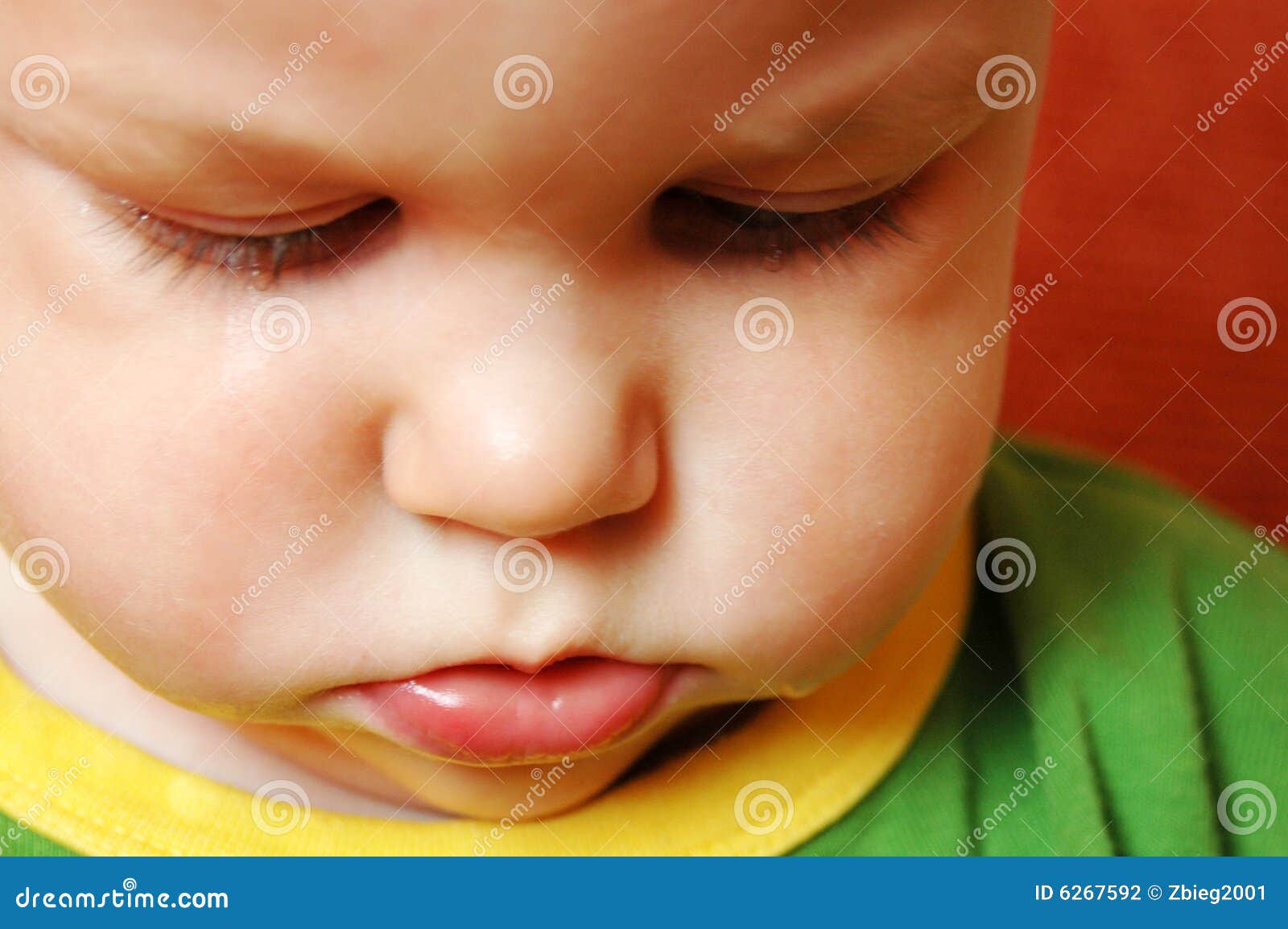 Crying Sad Baby Stock Photo Image Of Cries Fuss Fussy