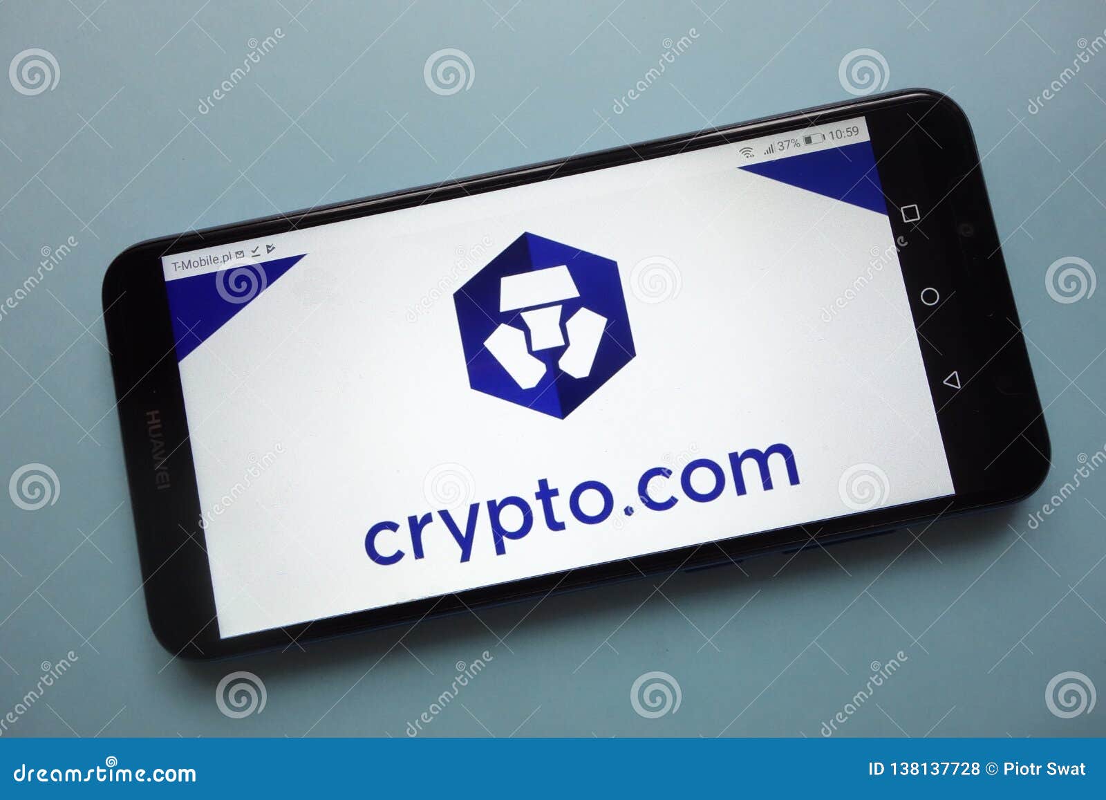 Crypto.com MCO Cryptocurrency Logo Displayed On Smartphone ...