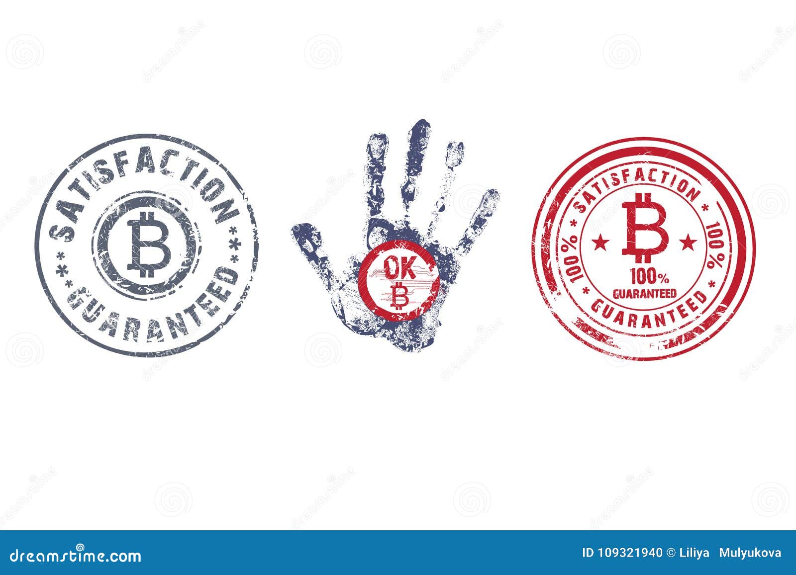 Crypto Currency Elements Icon. Bitcoin, Rubber Stamp Stock Vector -  Illustration of currency, financial: 109321940