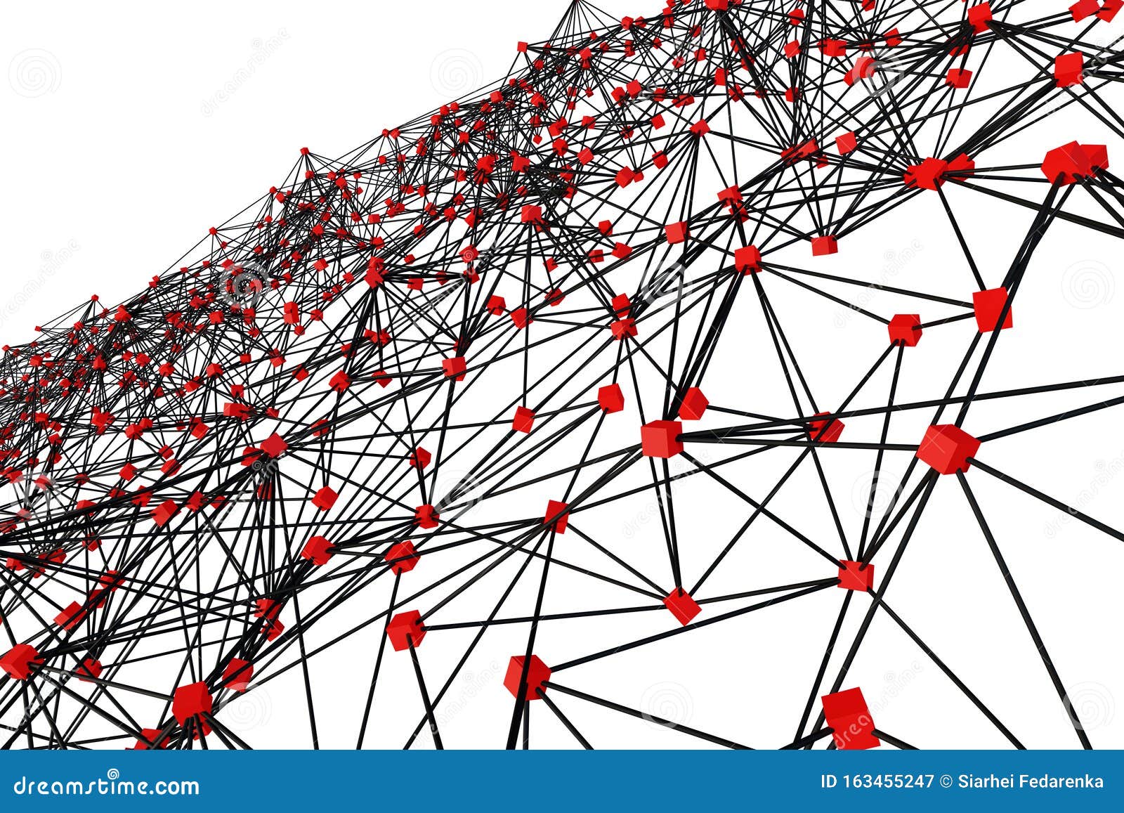 Crypto Science Blockchain Network Concept Background 3d Render Stock Image  - Illustration of connection, digital: 163455247