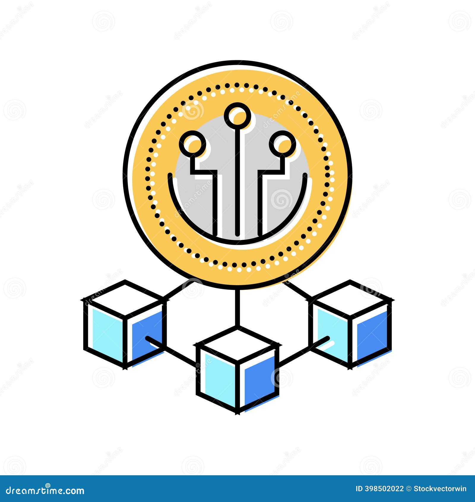 Dao Token Illustrations & Vectors