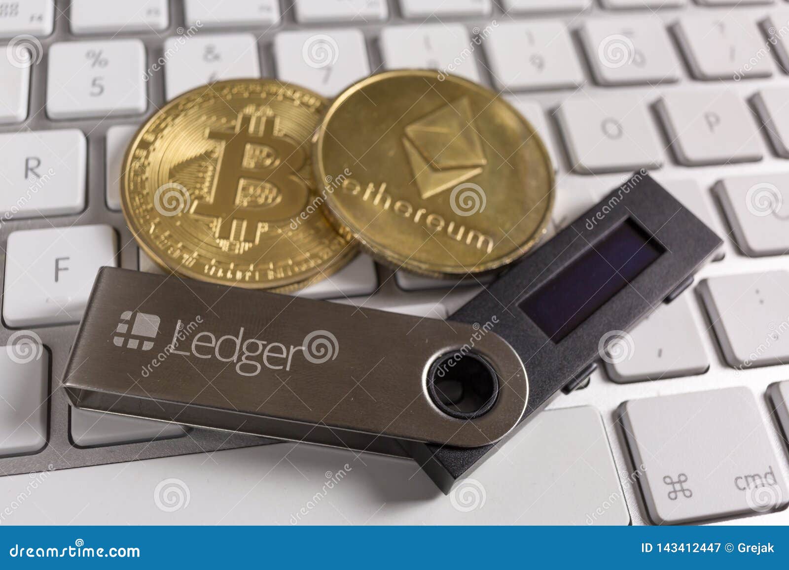 Crypto Wallet Ledger Nano S Editorial Photography - Image ...