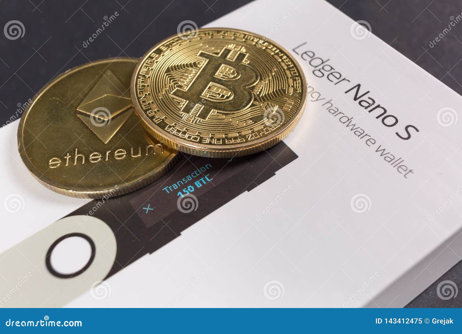 Crypto Wallet Ledger Nano S Editorial Image - Image of ...