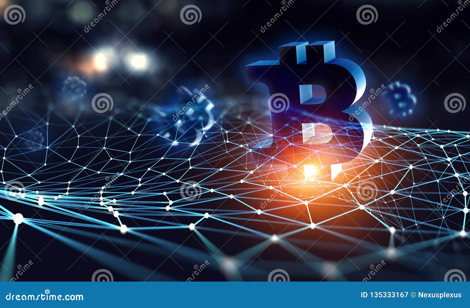 Cryptocurrency Background Concept Stock Image - Image of sign, exchange:  135333167