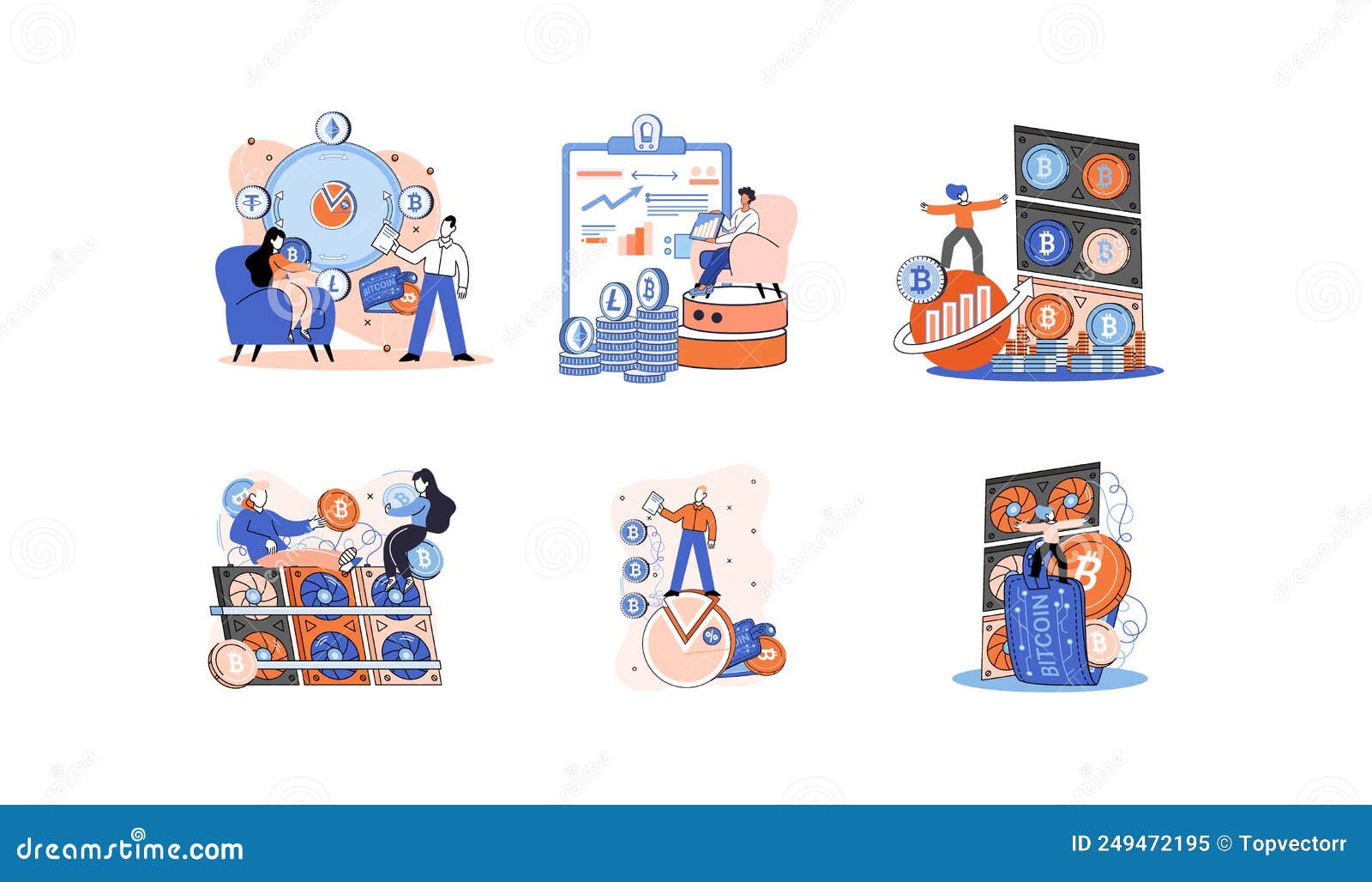 Cryptocurrency Metaphor Stock Illustrations – 9,627 Cryptocurrency Metaphor  Stock Illustrations, Vectors & Clipart - Dreamstime