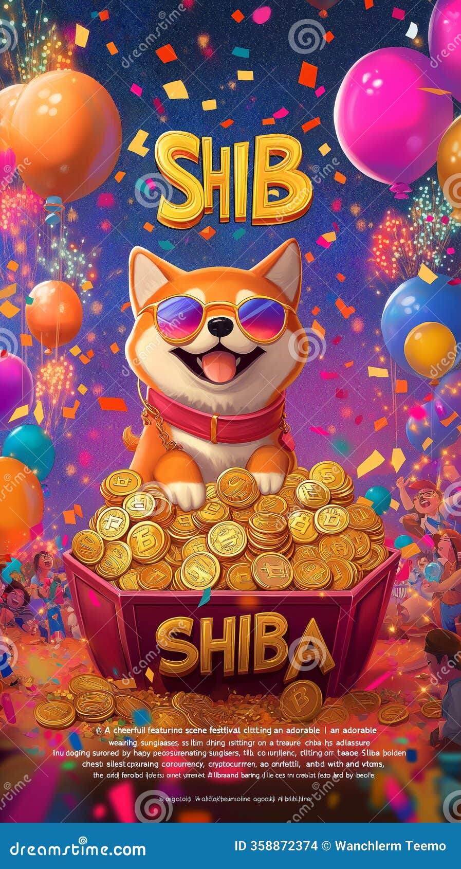 Cryptocurrency and Blockchain Technology Concept Stock Illustration -  Illustration of price, trading: 358872374