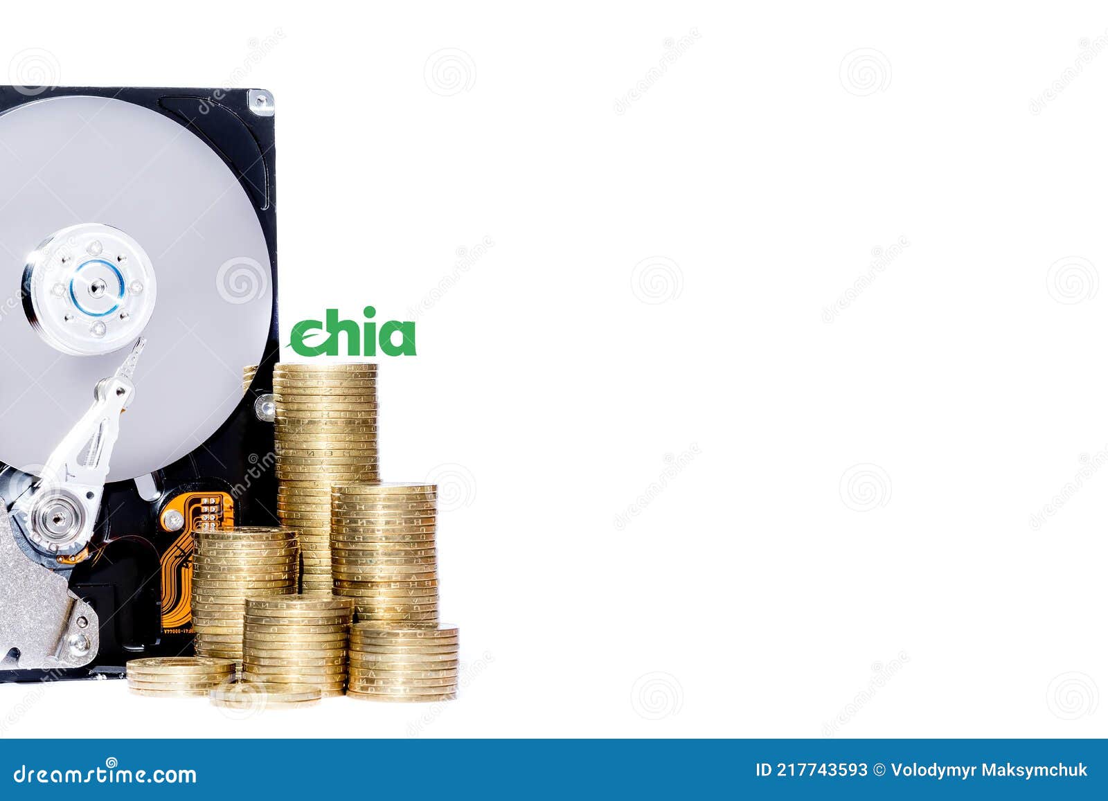 Cryptocurrency Chia And Hard Disk Server For Mining . New ...