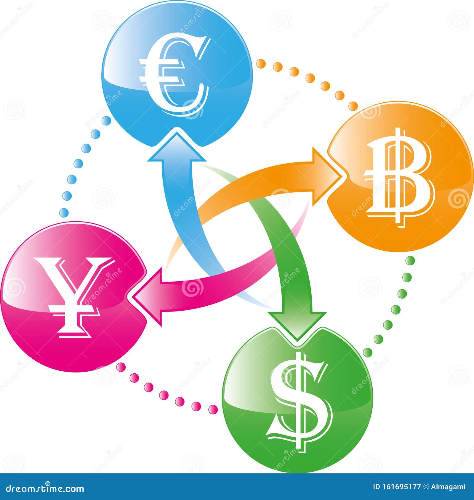 Cryptocurrency Exchange Icon Stock Vector Illustration Of Coin Change 161695177