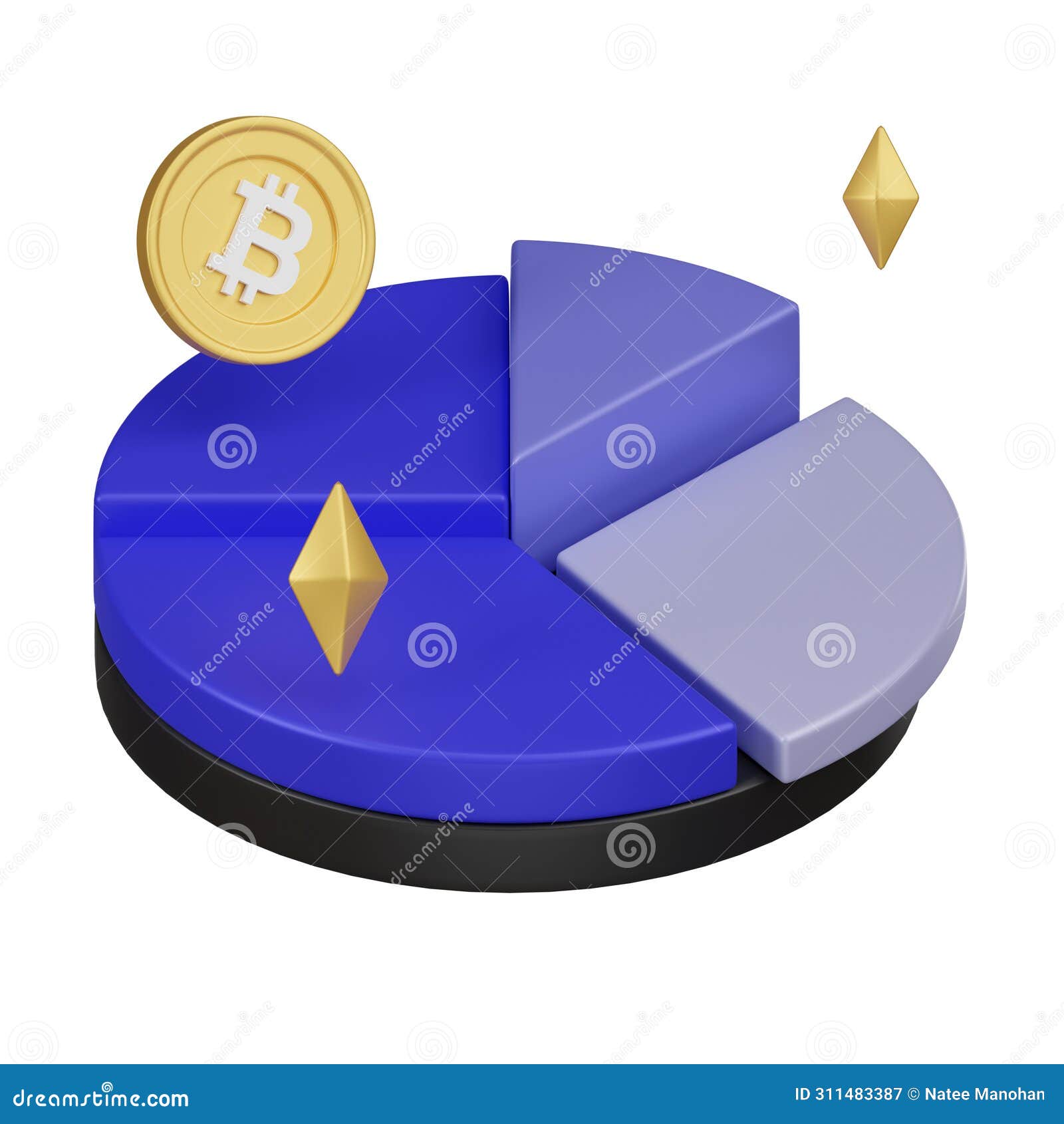 Bitcoin ownership pie chart (84) 사진