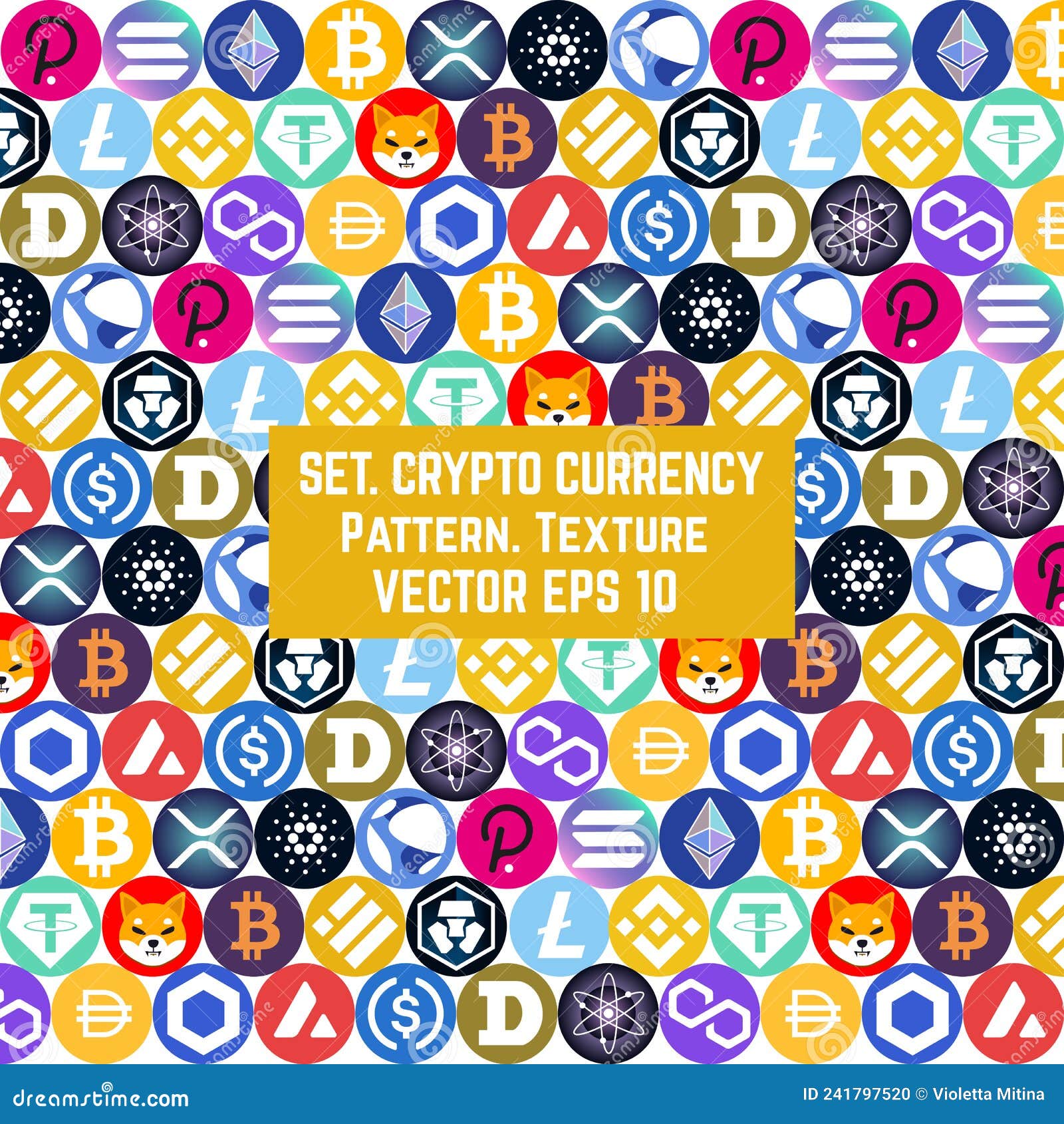 Cryptocurrency Logos Stock Illustrations – 1,018 Cryptocurrency Logos Stock  Illustrations, Vectors & Clipart - Dreamstime