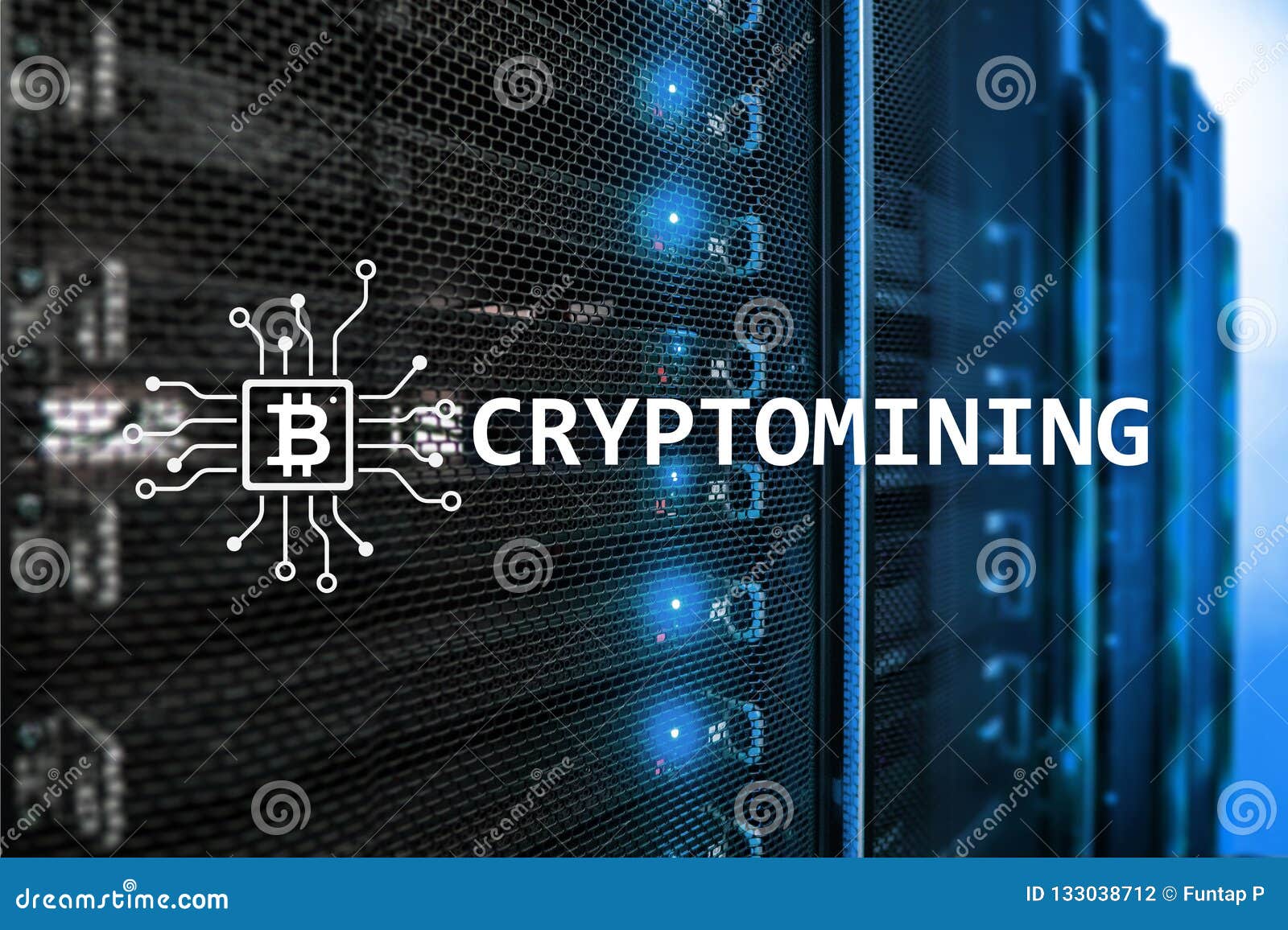cryptocurrency mining room
