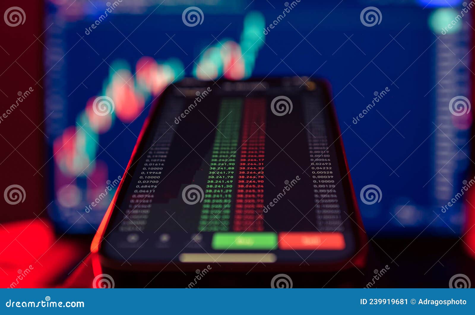 Cryptocurrency Price and Graph Evolution. Market Price of Bitcoin, Last Day  Changes Stock Image - Image of electronic, growth: 239919681
