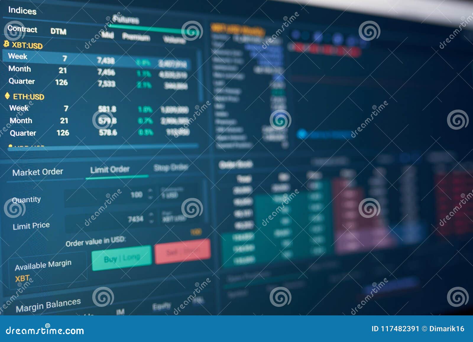 Cryptocurrency Trading Theme Editorial Photo - Image of ...