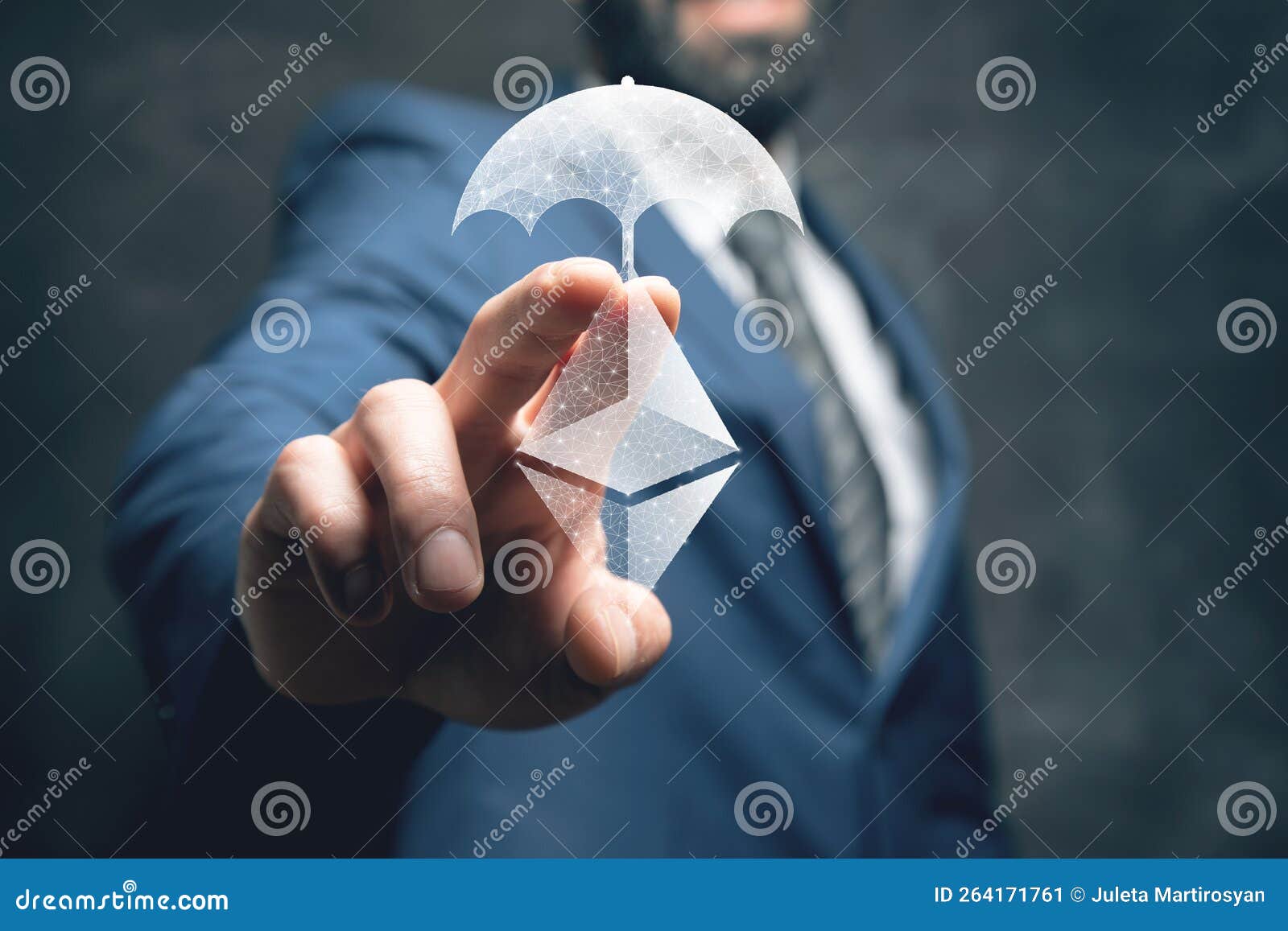 Bitcoin Under Umbrella Protection Stock Photos - Free & Royalty-Free Stock  Photos from Dreamstime