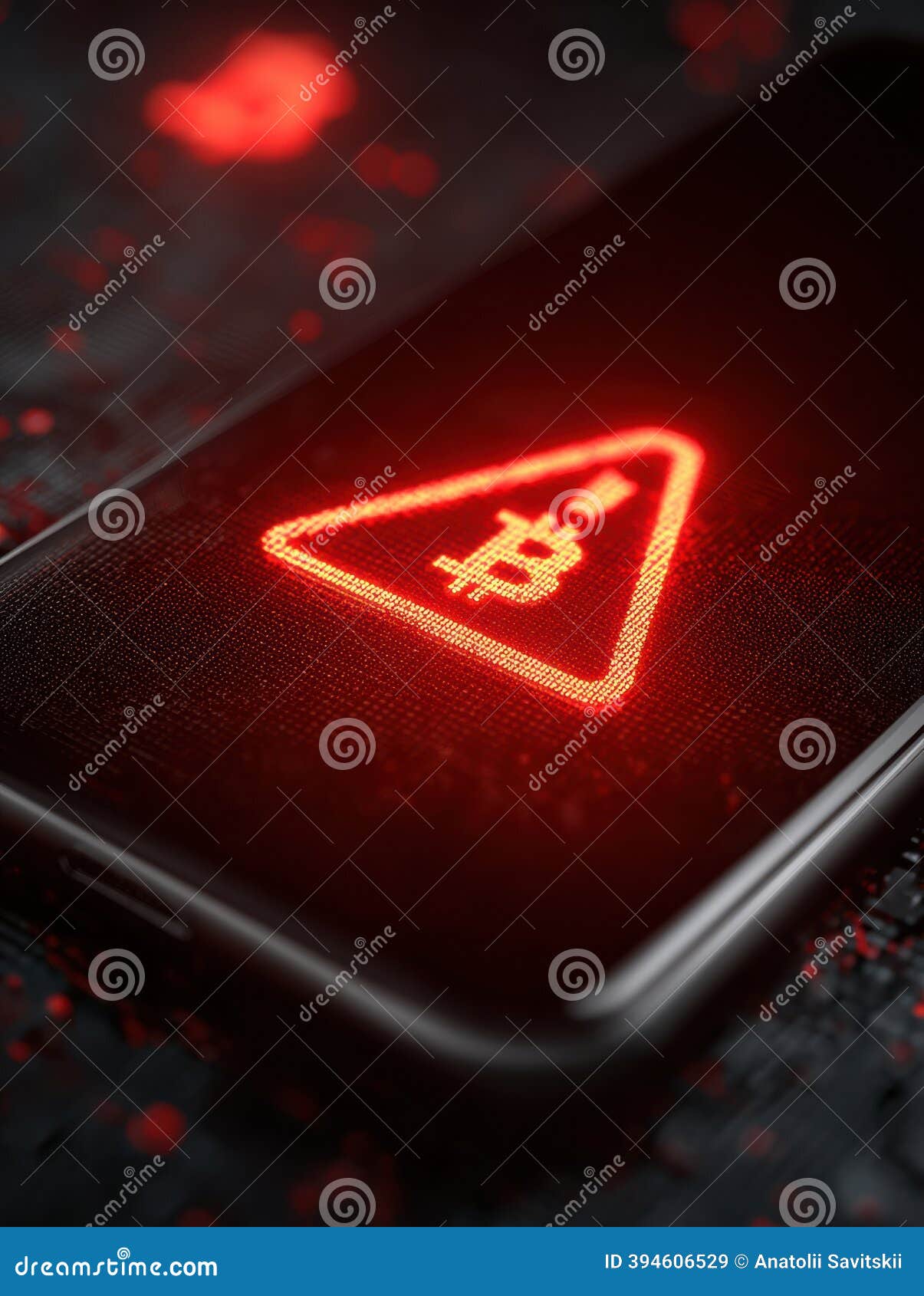 Cryptocurrency Wallet Scam Message Displayed on Smartphone Warning Users of  Potential Fraud Stock Image - Image of measures, threat: 394606529