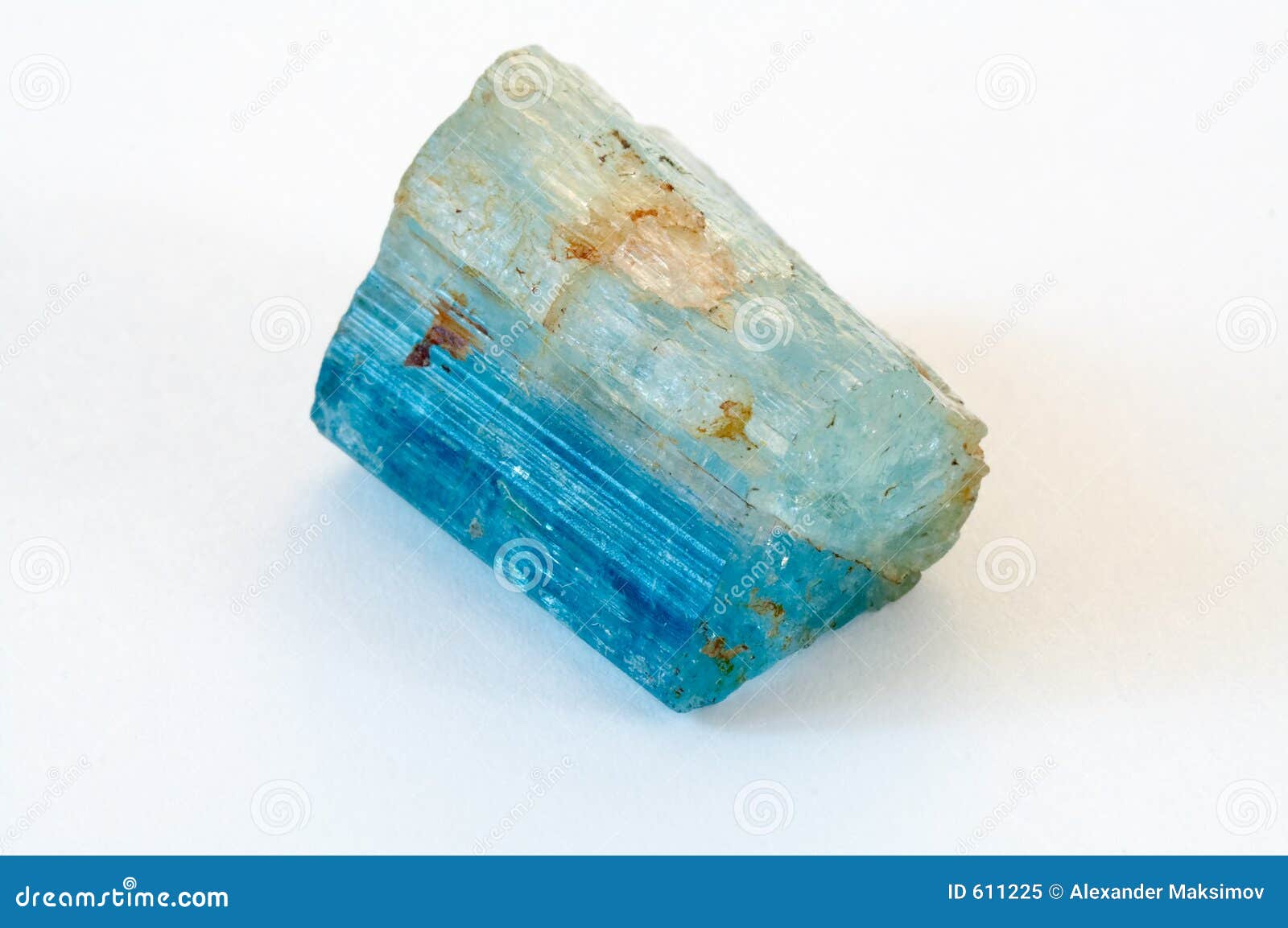 crystal of aquamarine