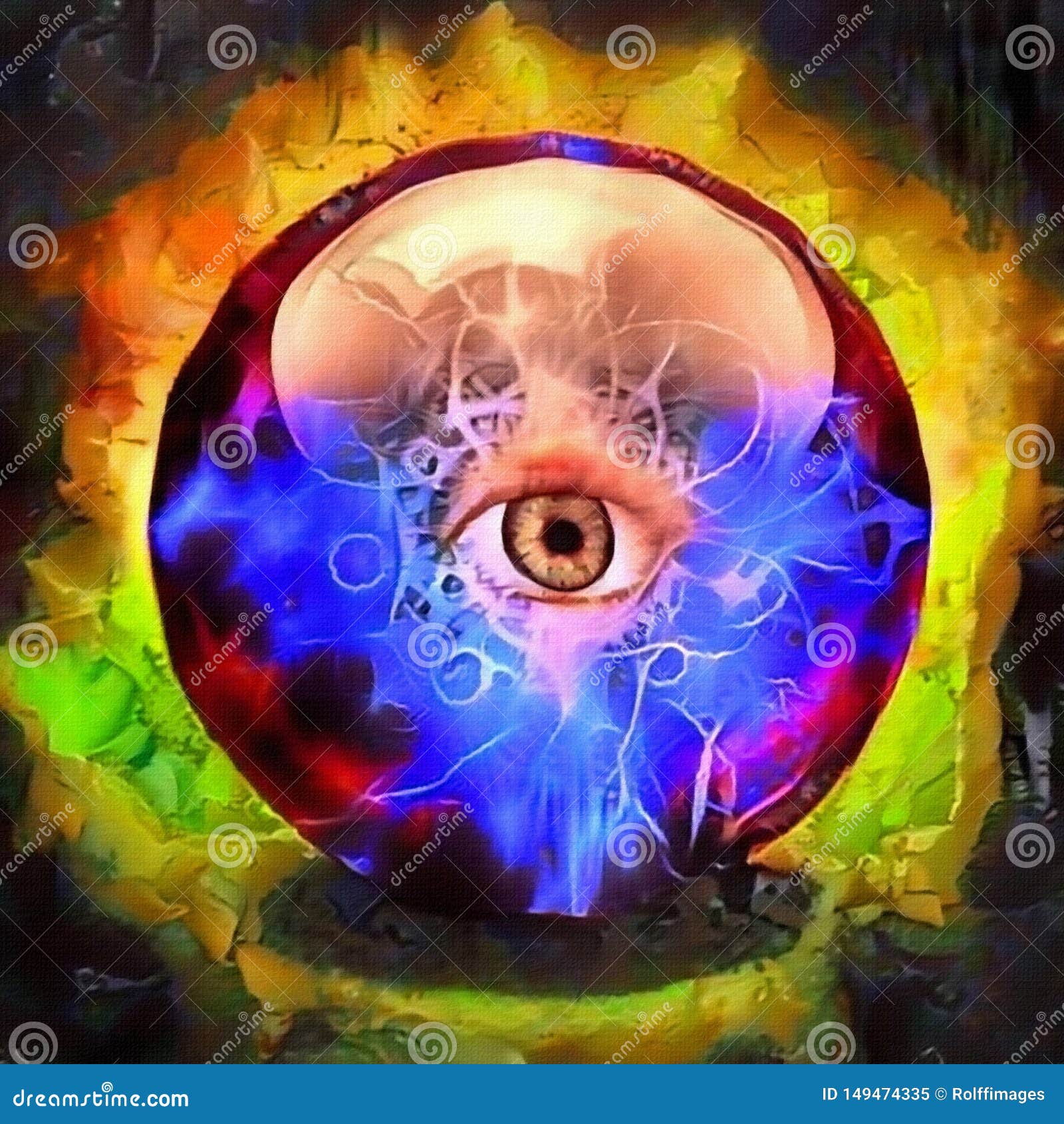 Crystal Ball stock image. Image of foretell, elements 149474335