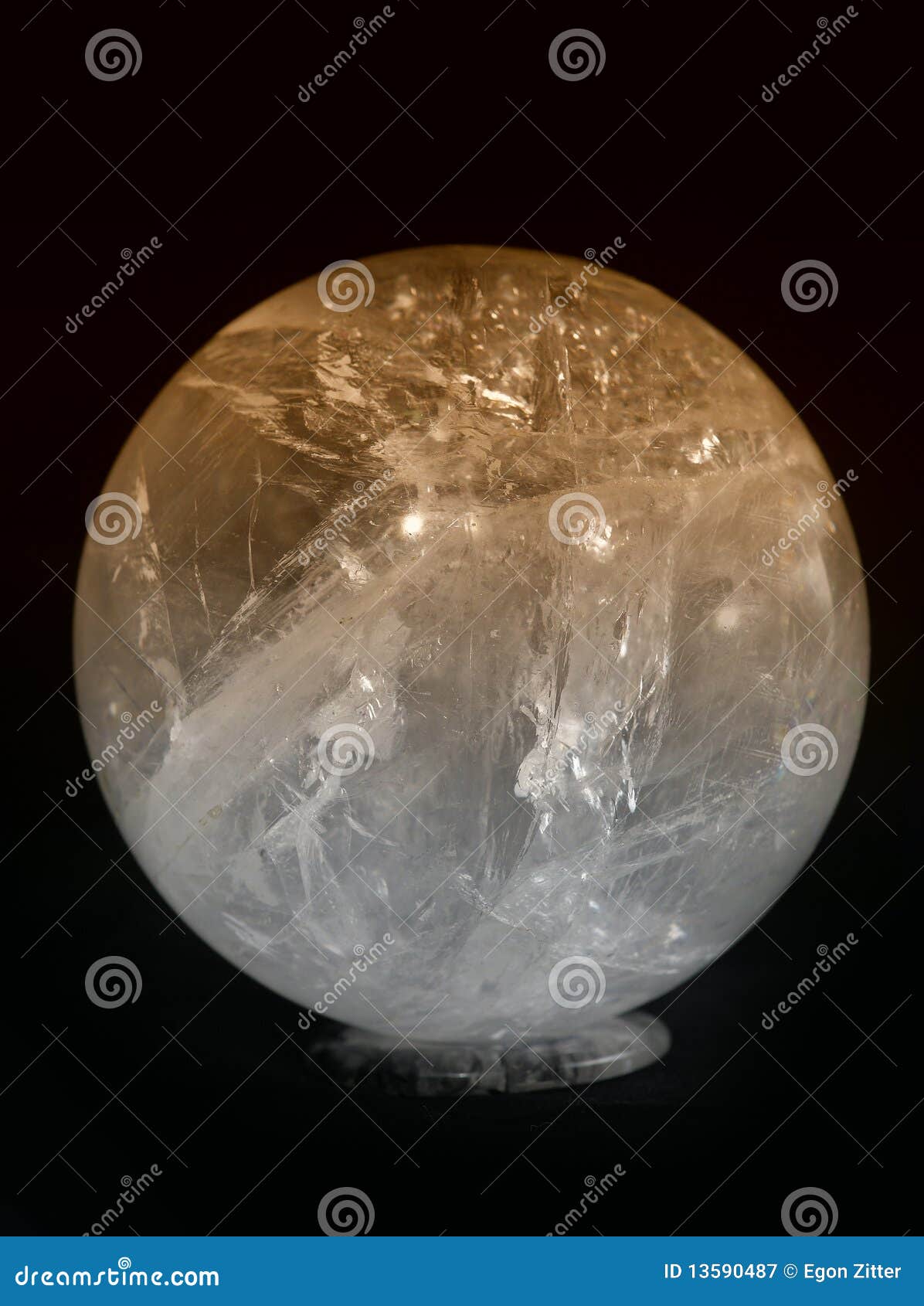 Crystal ball yellow stock image. Image of prophet, gypsy 13590487