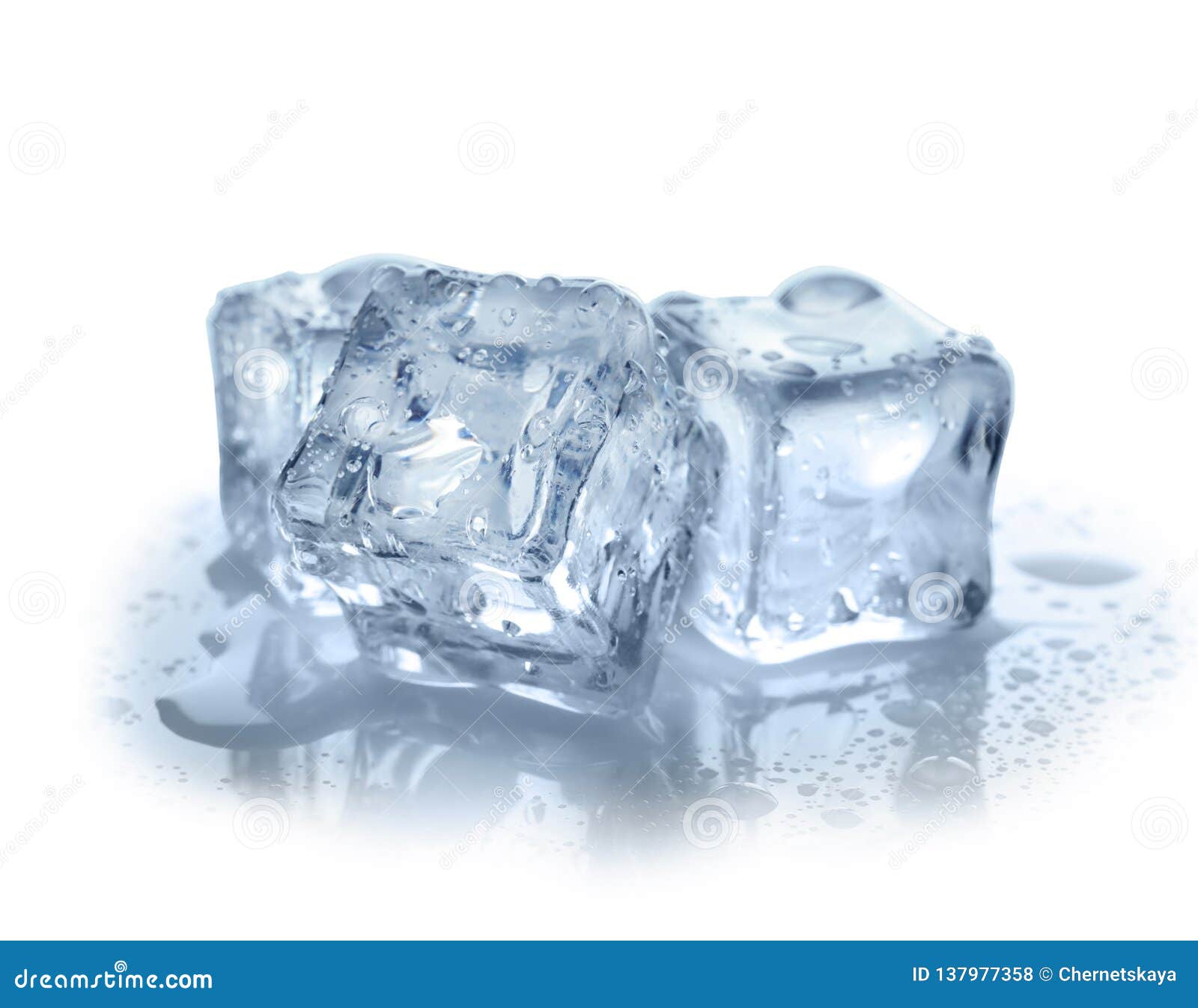 Crystal clear ice cubes stock photo. Image of crystal 137977358