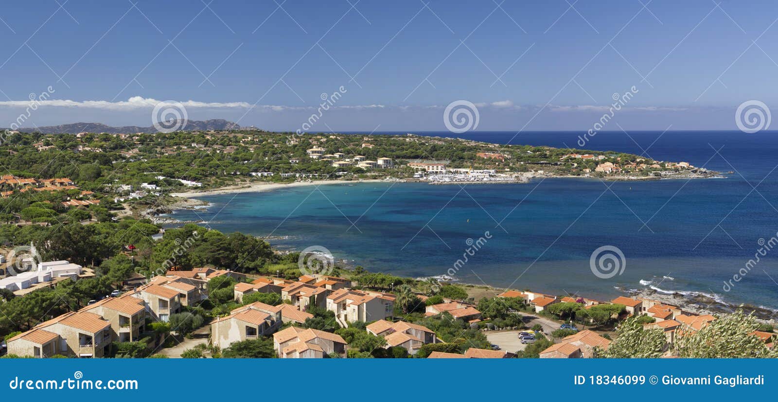 Crystal Clear Waters of Corsica Stock Image Image of orange, famous