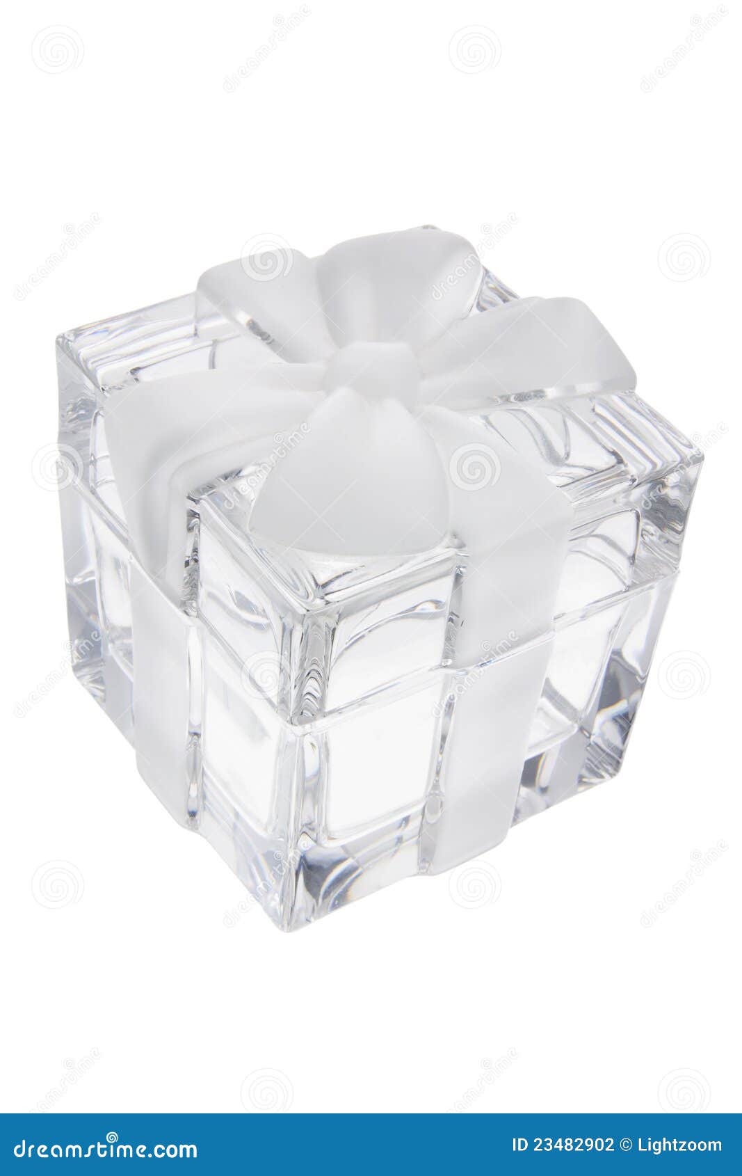 Crystal Gift Box stock photo. Image of celebration, decoration 23482902
