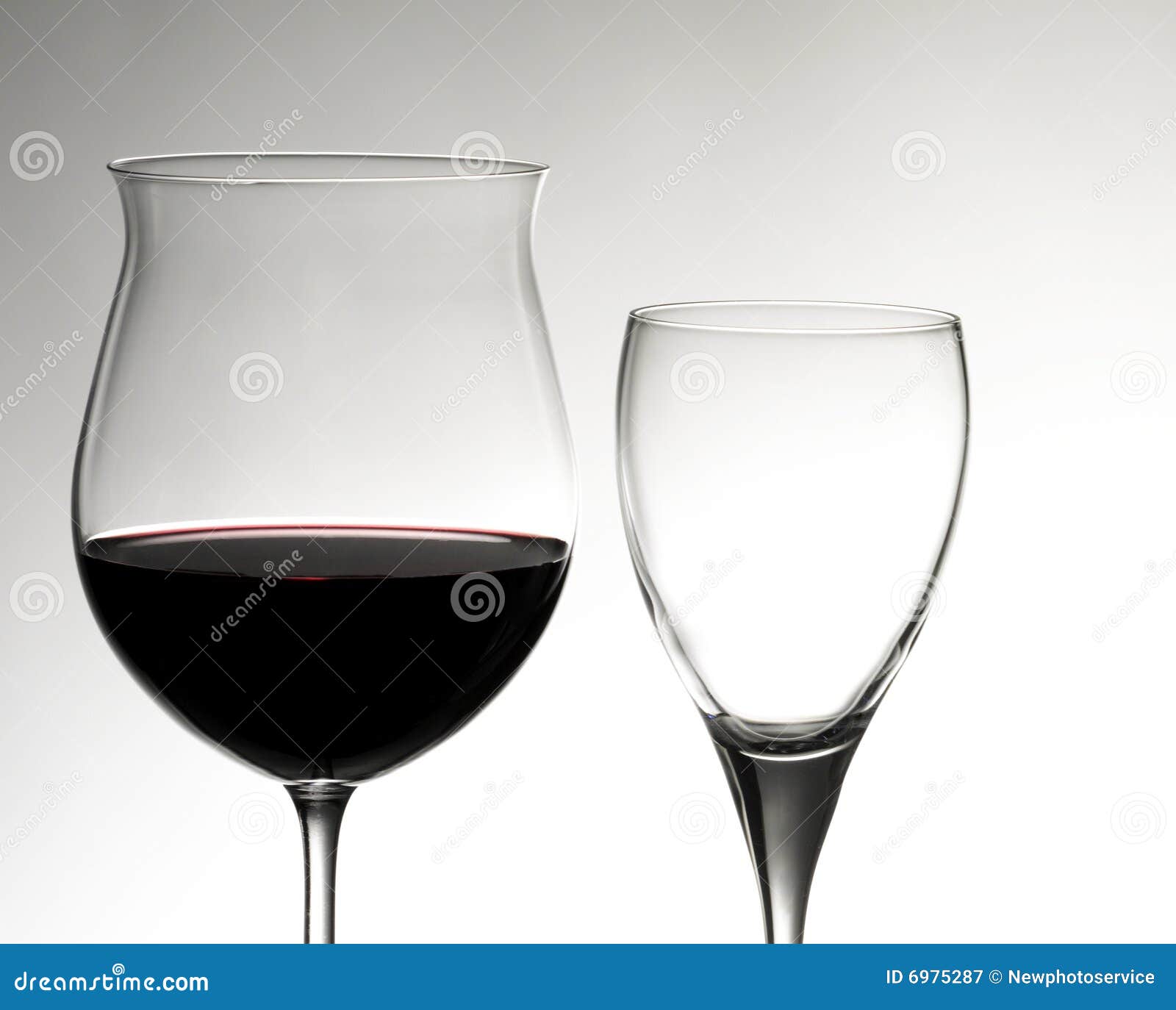 Crystal Glass with Red Wine Stock Image Image of alcoholic, closeup
