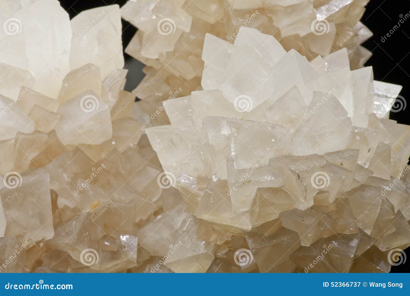 Crystal ore stock image. 