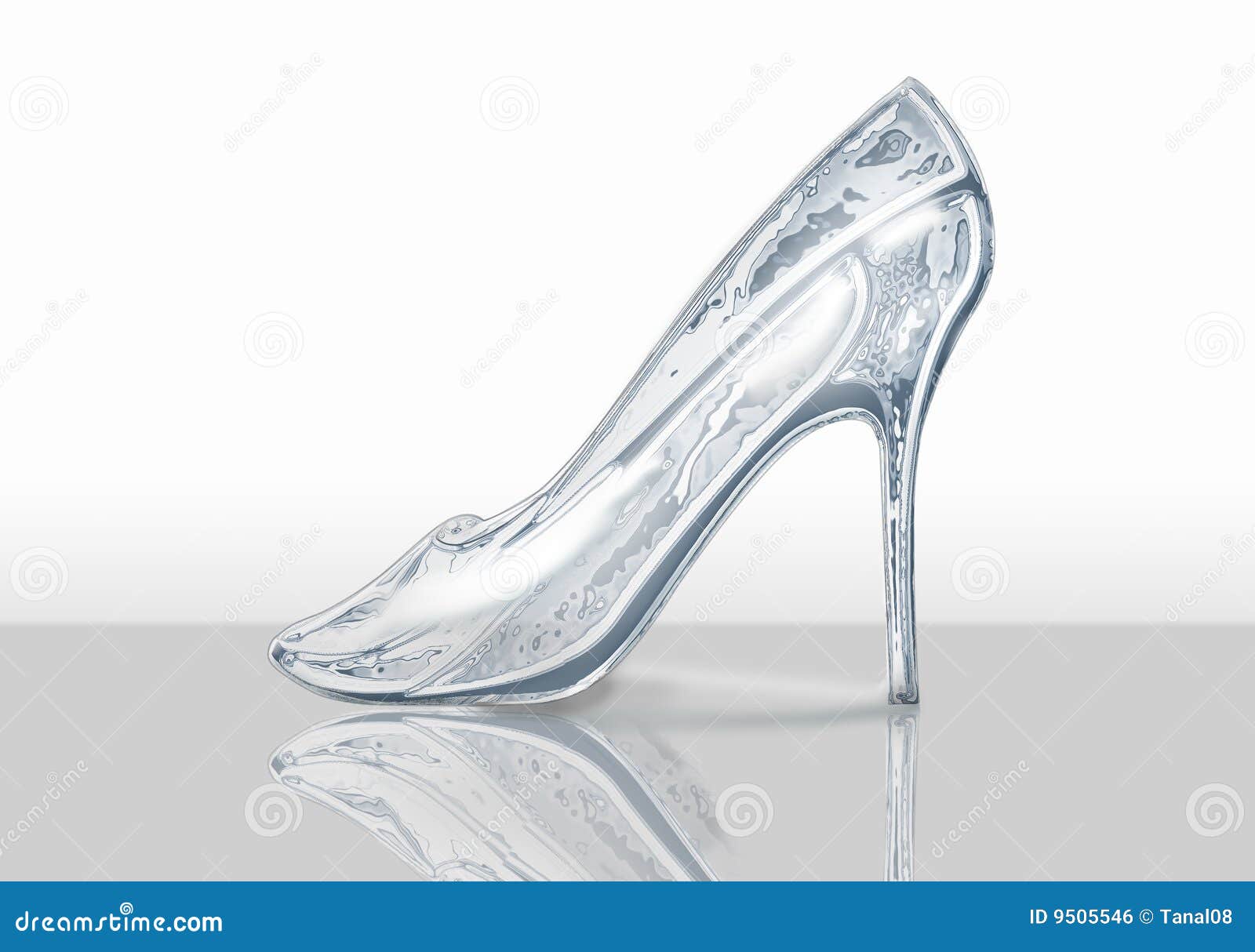 Crystal shoe stock illustration. Illustration of crystal - 9505546