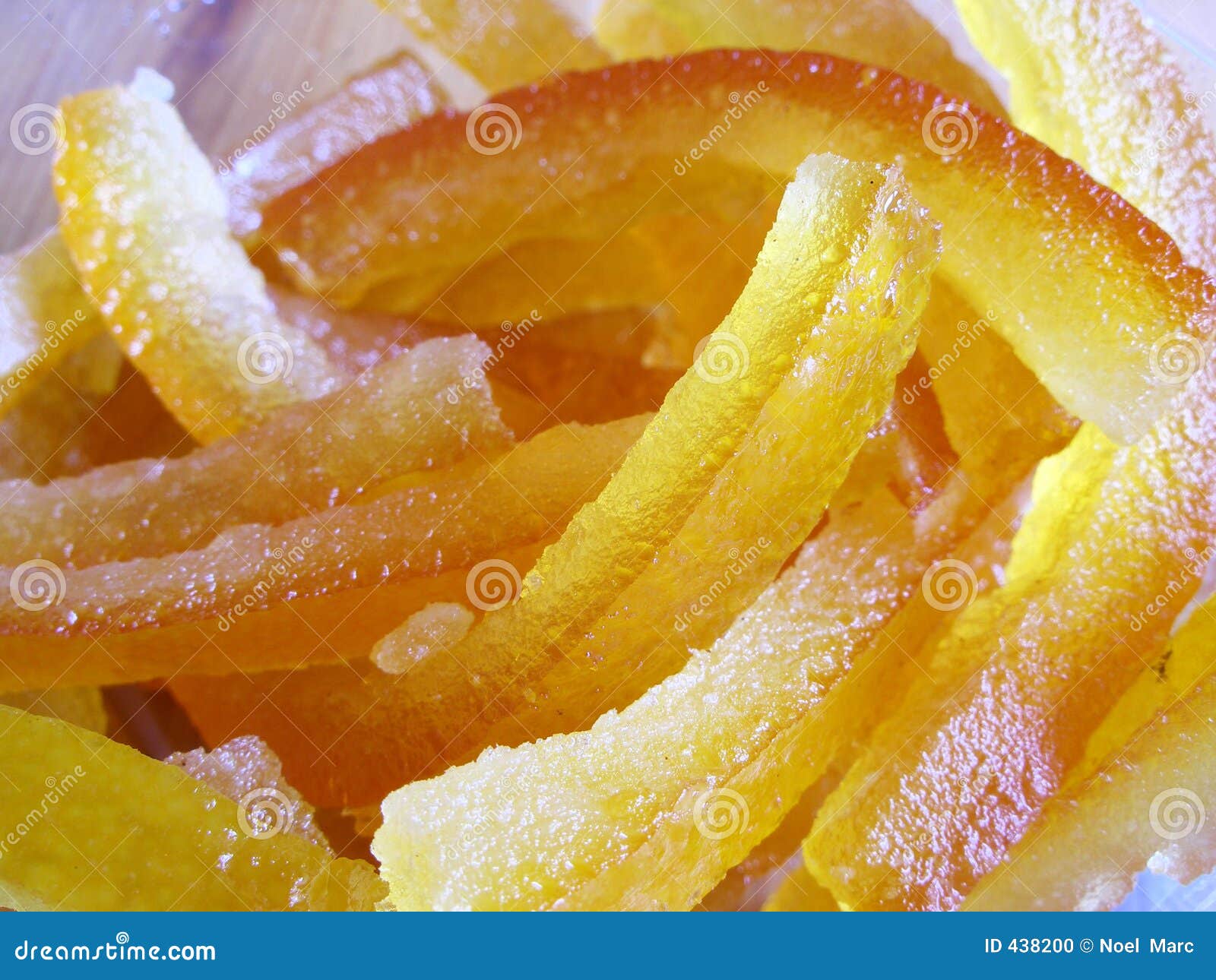 Crystallized Fruit Stock Photo Image 438200
