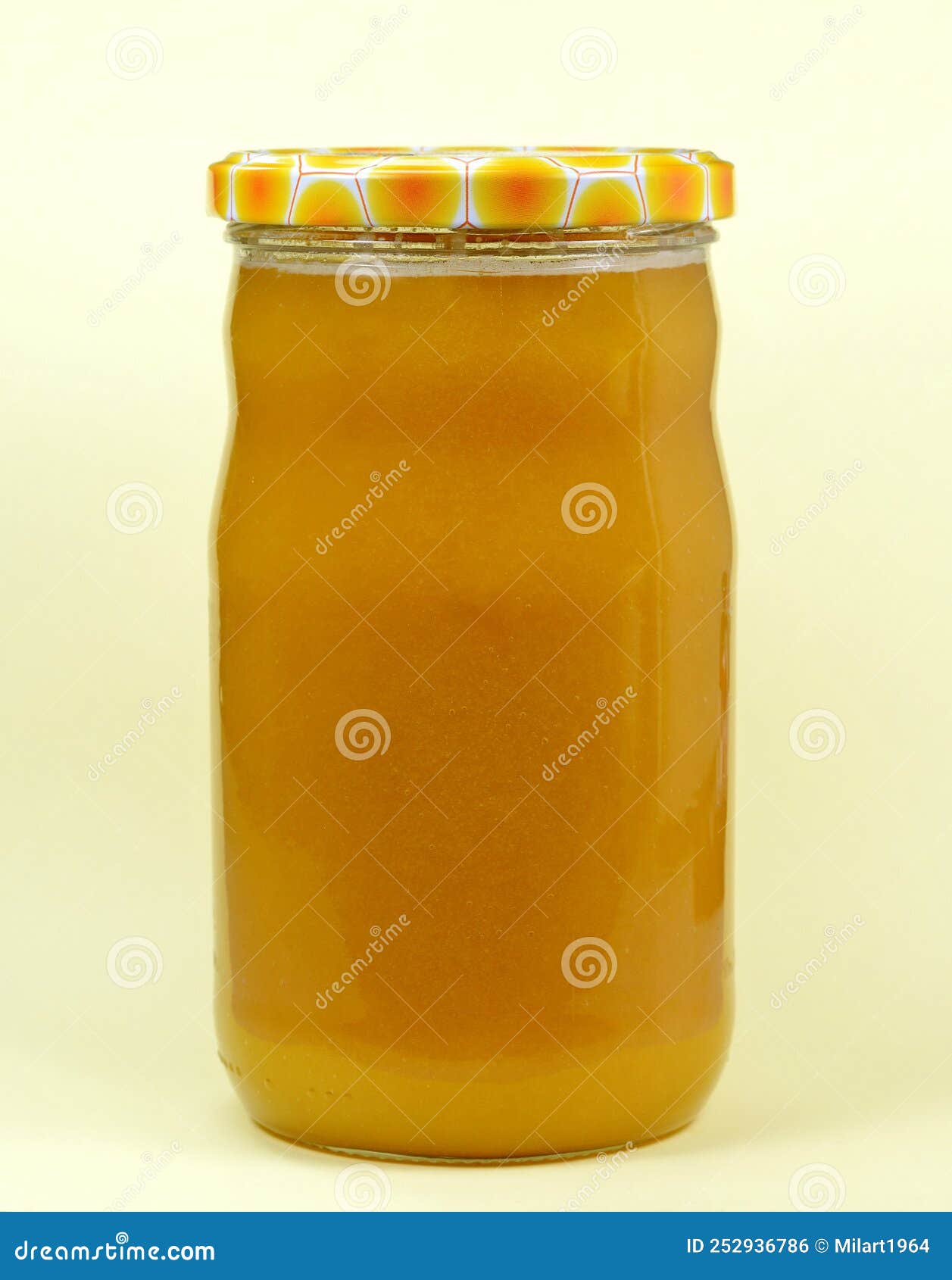 Crystallized Honey in a Jar Stock Photo Image of nutrition, food
