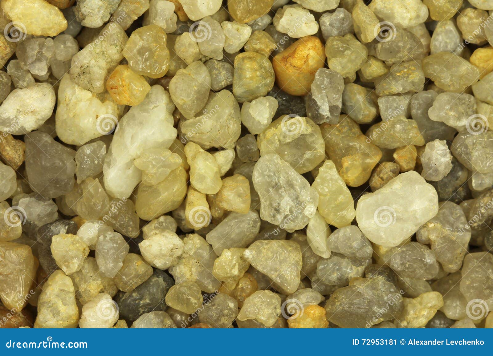 Crystals of Quartz Sand Background Stock Image Image of minerals