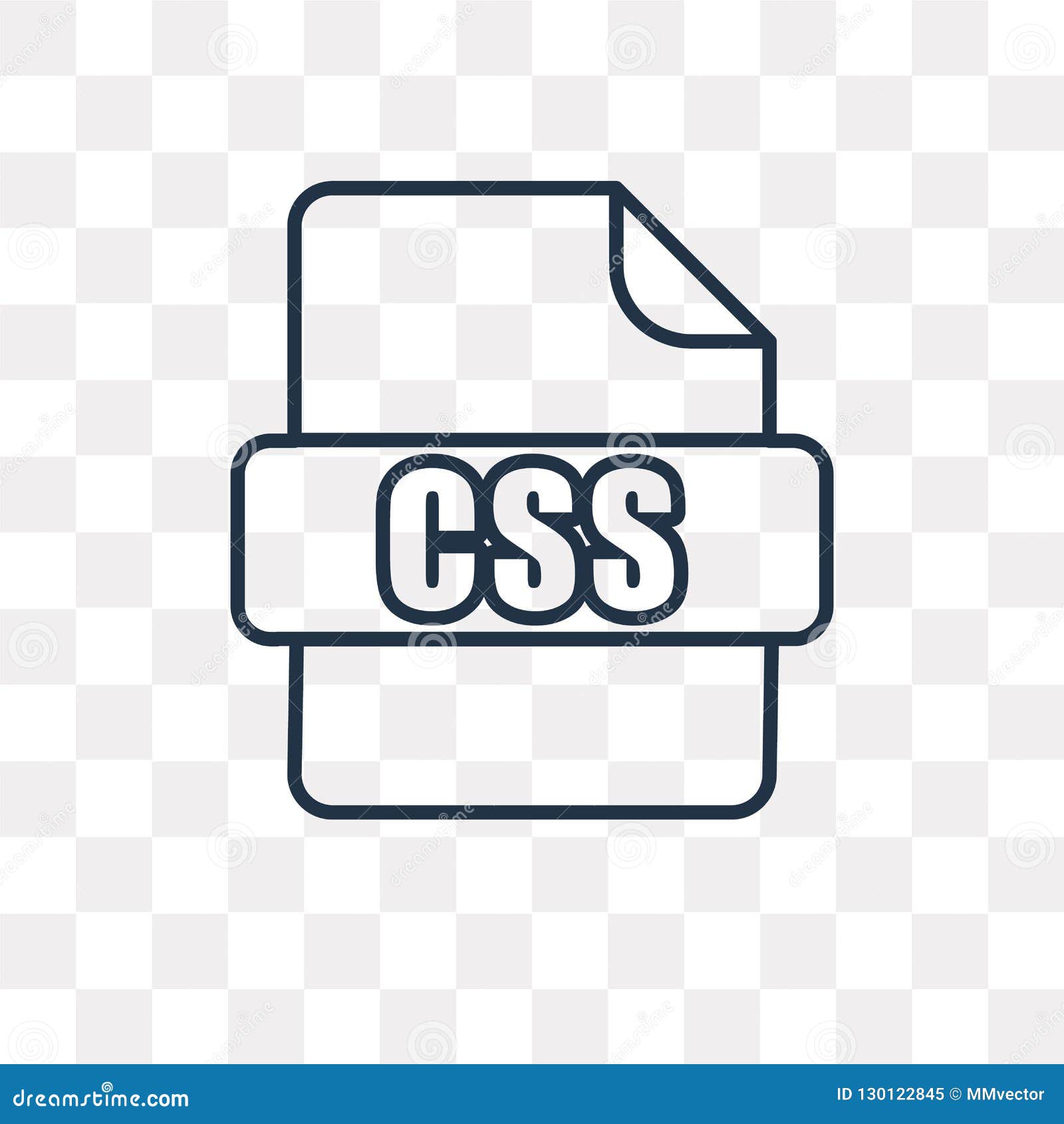 Download Css File Format Vector Icon Isolated On Transparent ...