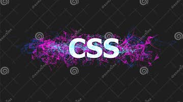 CSS Technology for Website Design Stock Vector - Illustration of ...