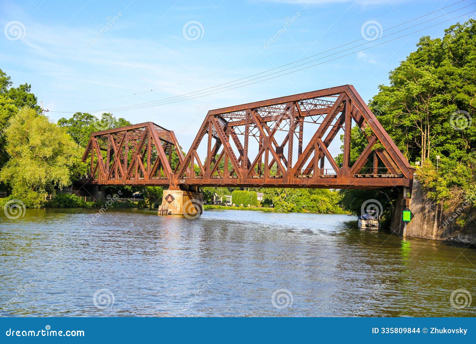 csx westshore branch bridge over erie canal (bridge e-167) in new york