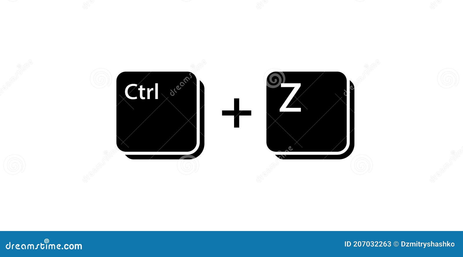 ctrl z key icon