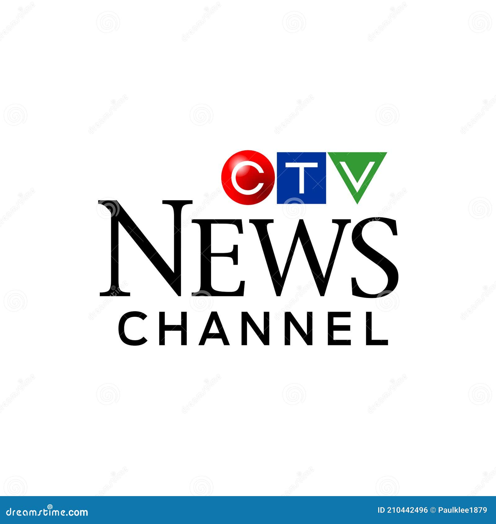 Ctv News Channel Logo Editorial Illustrative On White Background Editorial Photo Illustration Of News Logos