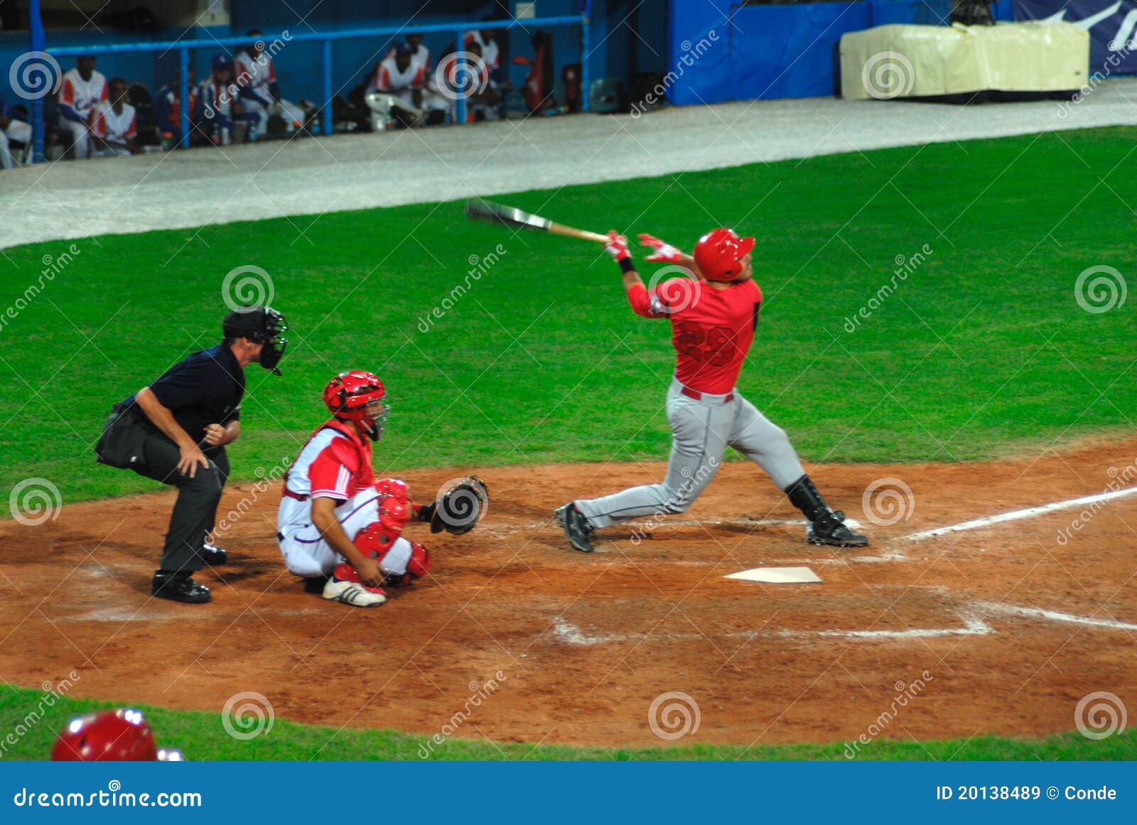Cubacanada baseball game editorial stock image. Image of ball  20138489