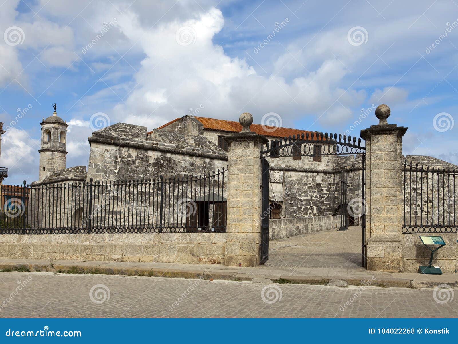 cuba. old havana. castillo de la real fuerza