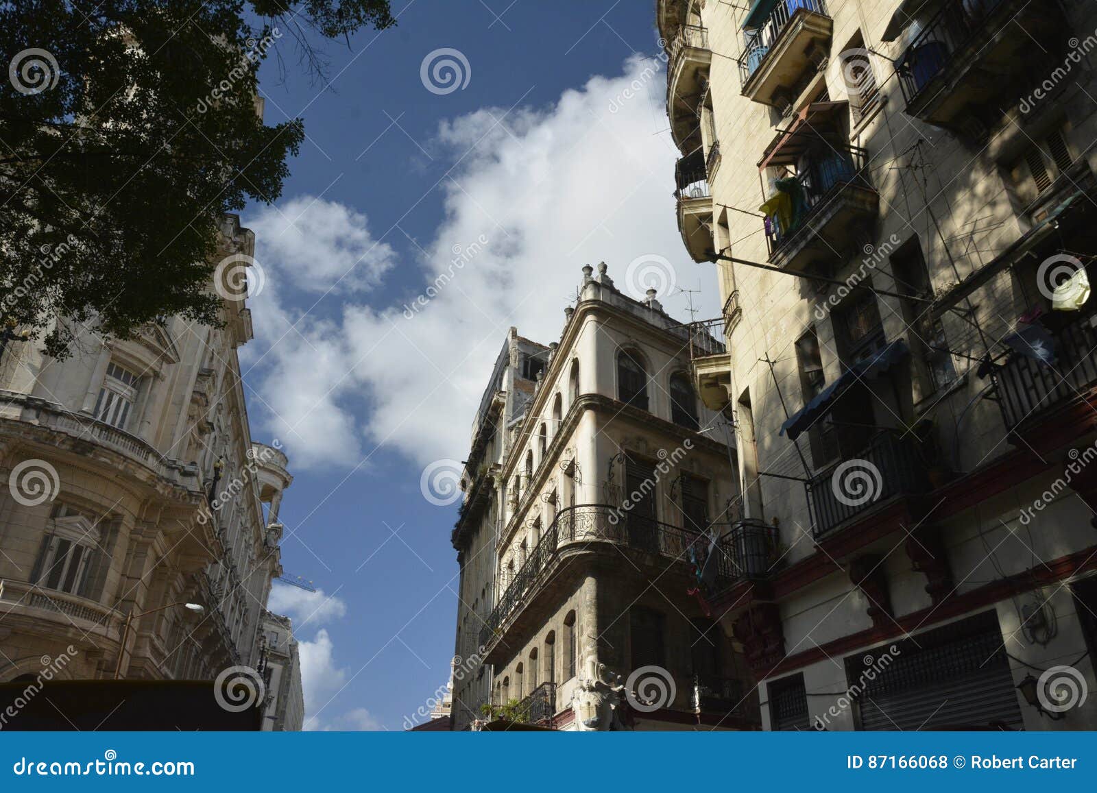 cuba old havana street scene