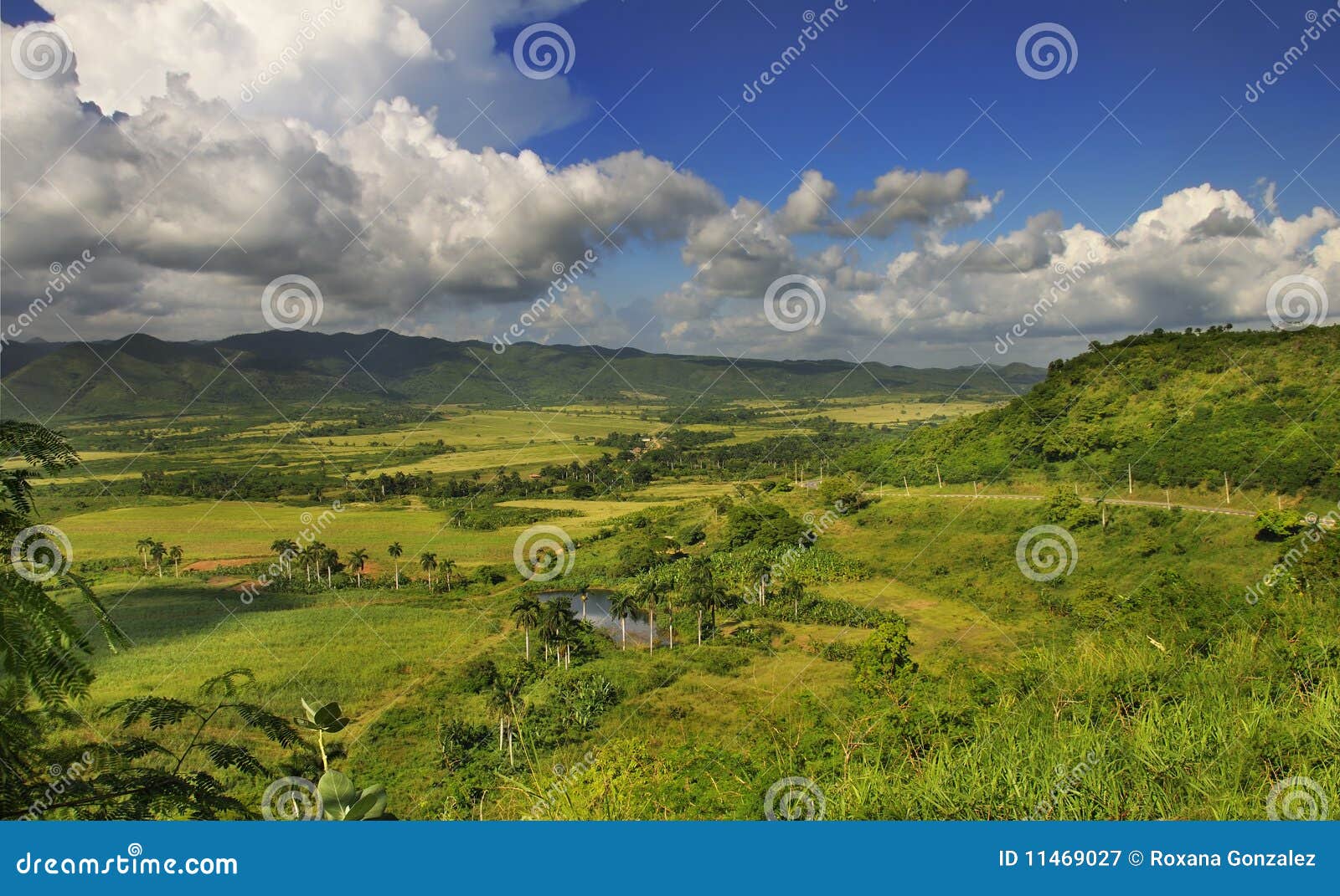cuban countryside landscape - escambray sierra