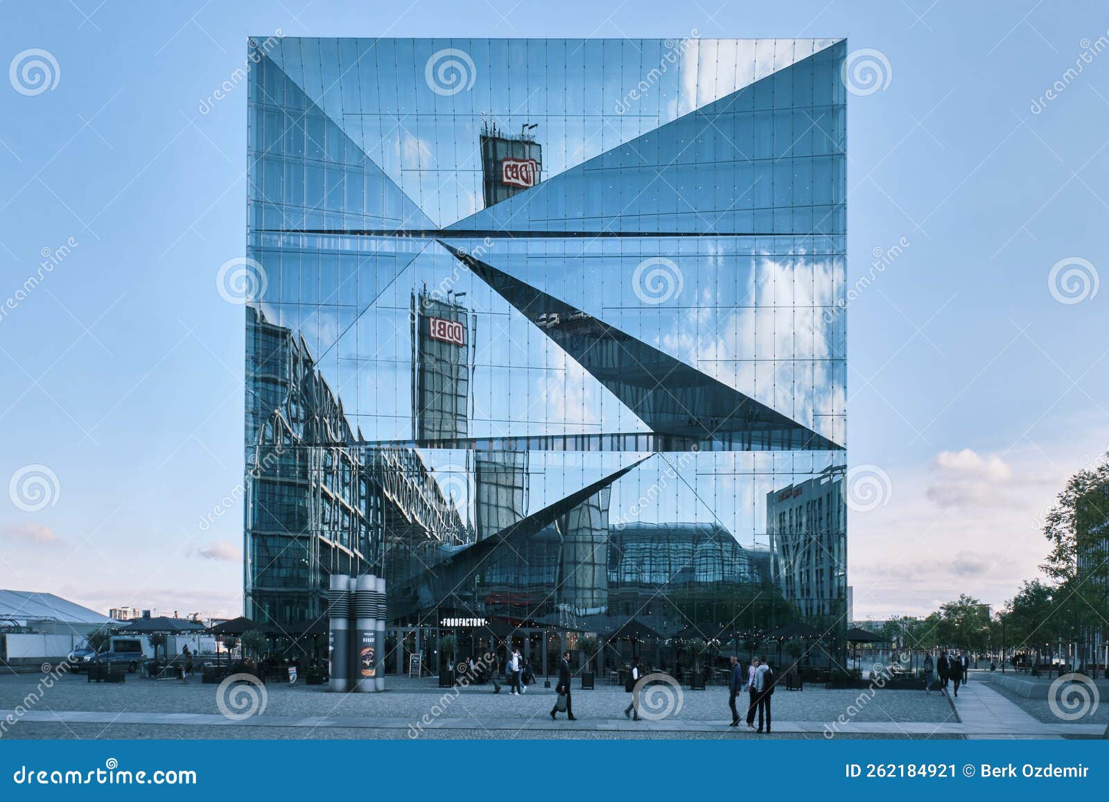 Cube Berlin Office Building at Berlin Central Station Designed by 3XN