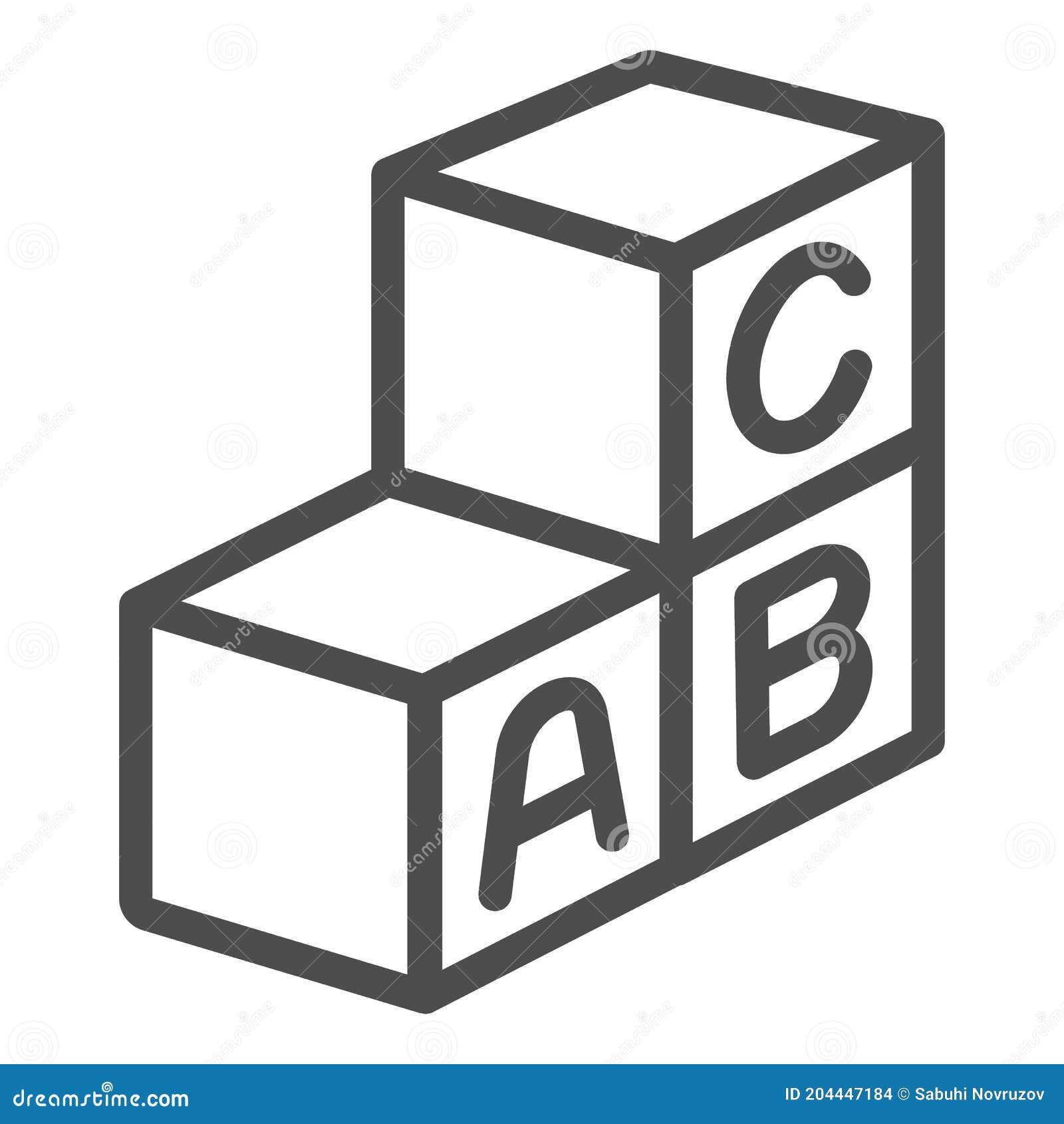 letter block clipart black and white