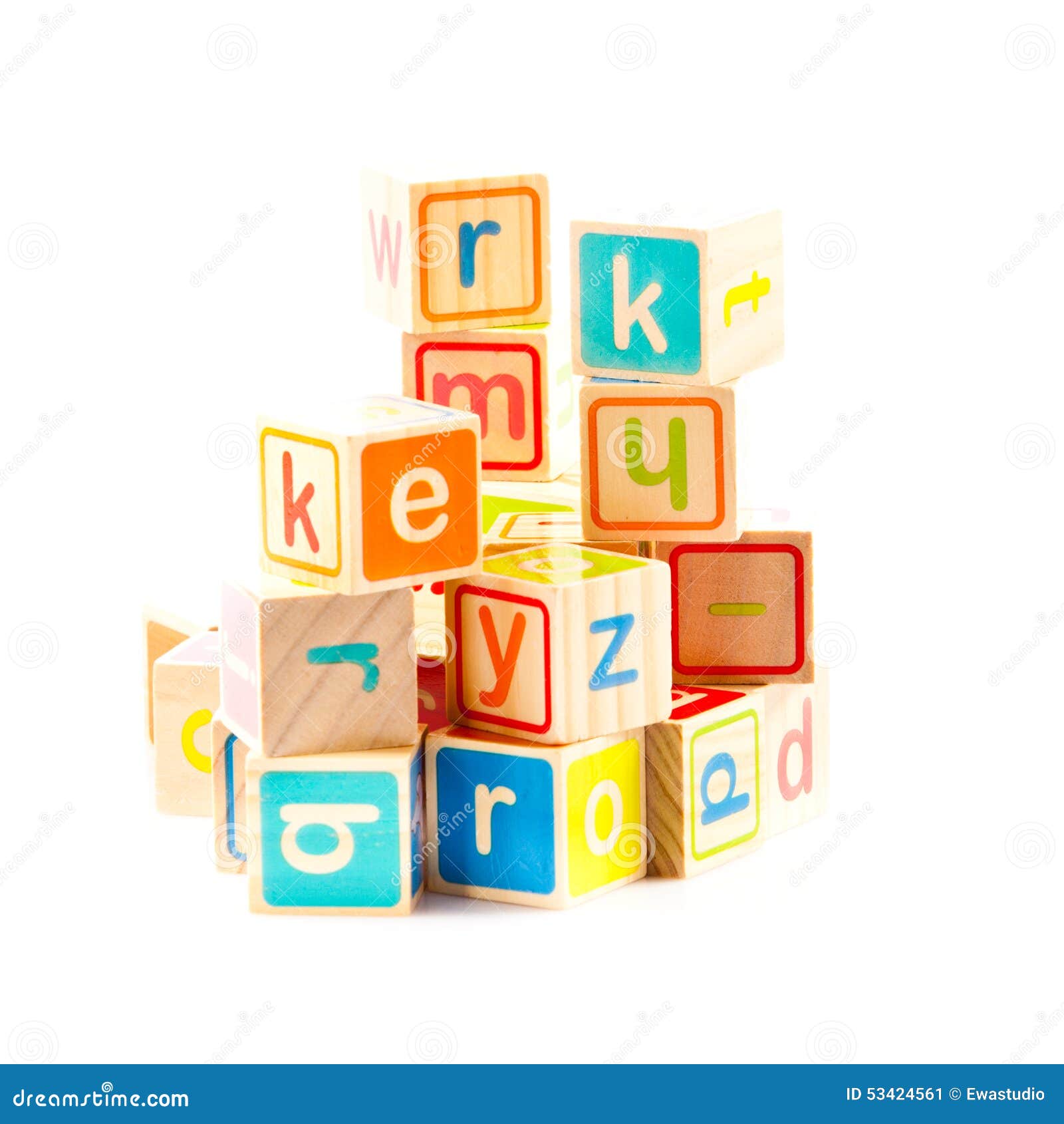 Cubi Di Legno Del Giocattolo Con Le Lettere Immagine Stock Immagine Di Caratteri Grammatica 2718