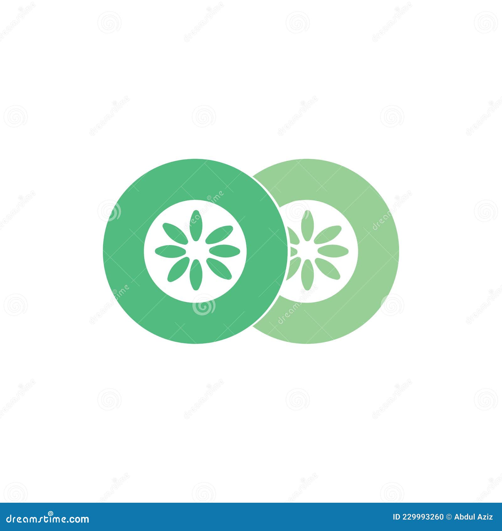 Cucumber icon logo vector stock vector. Illustration of ingredient ...