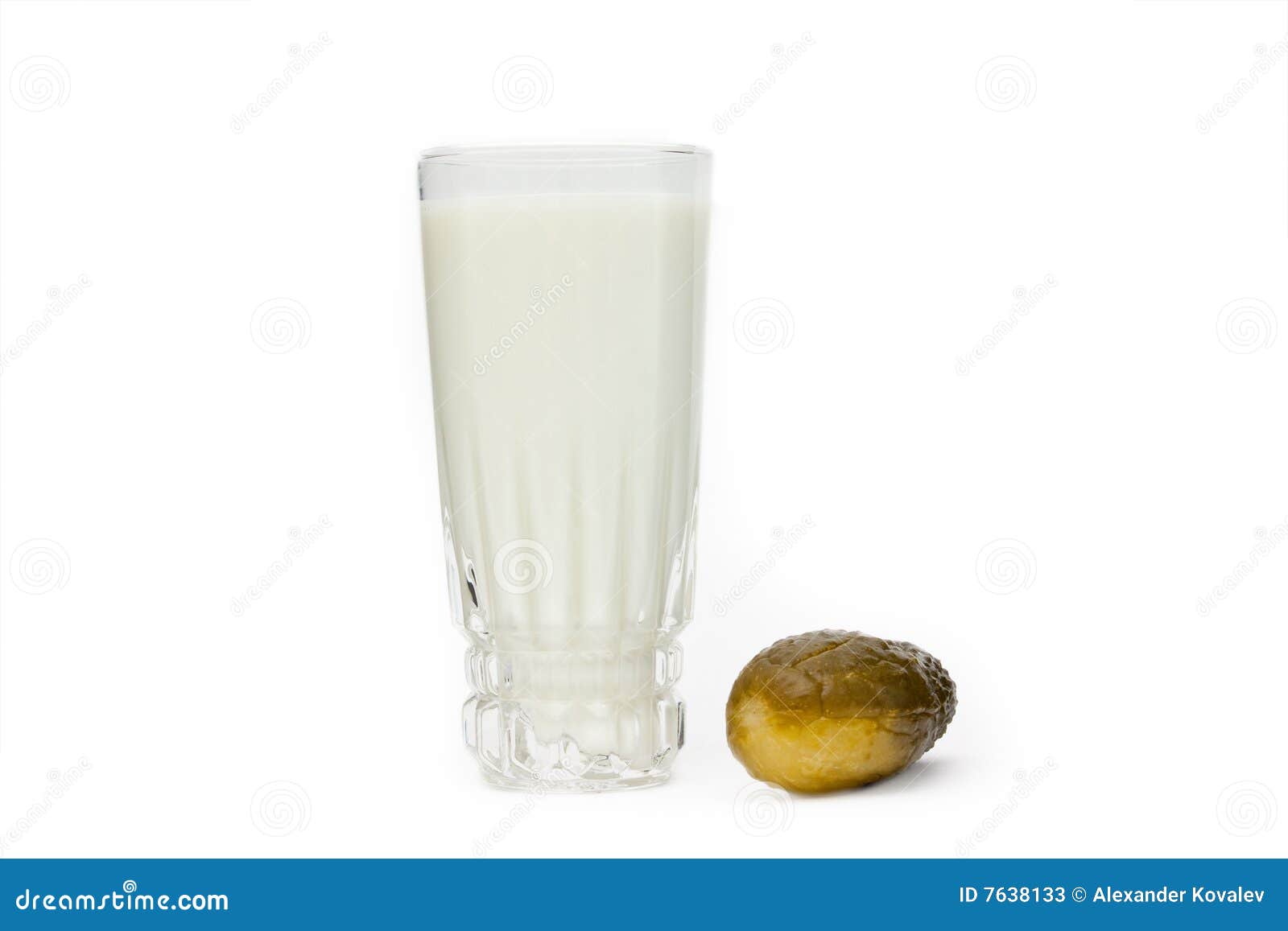 Cucumber and milk stock image. Image of eating, mustard 7638133