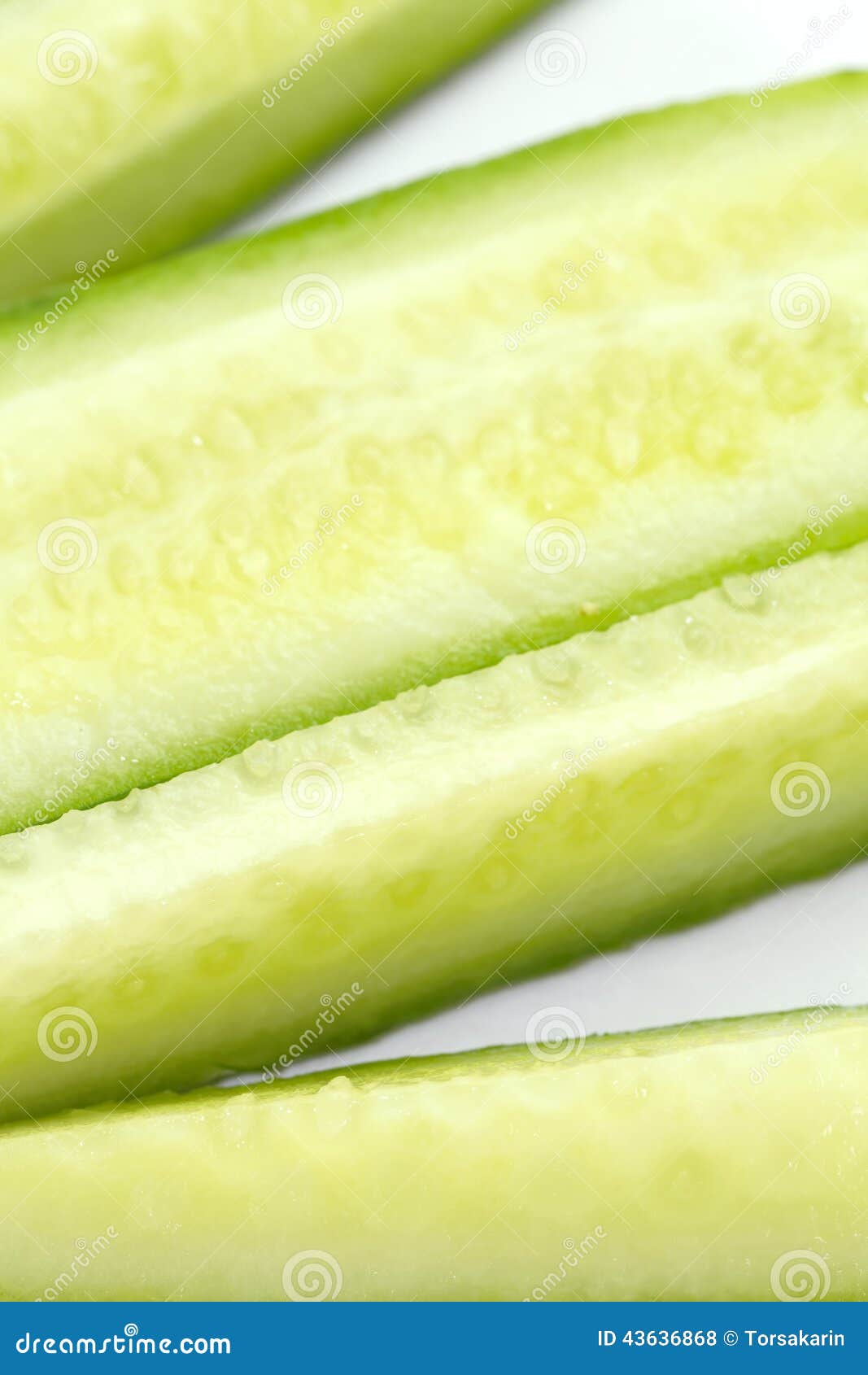 Cucumber sticks stock photo. Image of organic, spring 43636868