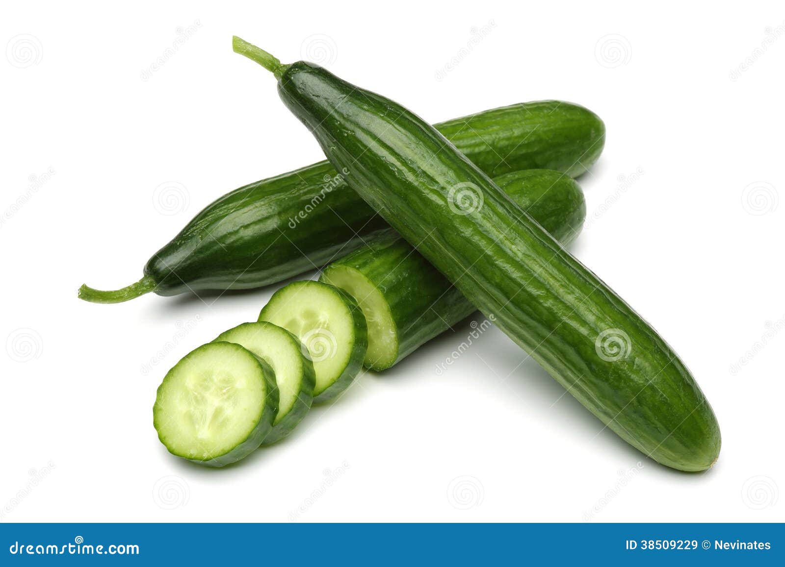 cucumbers and cucumbers slices