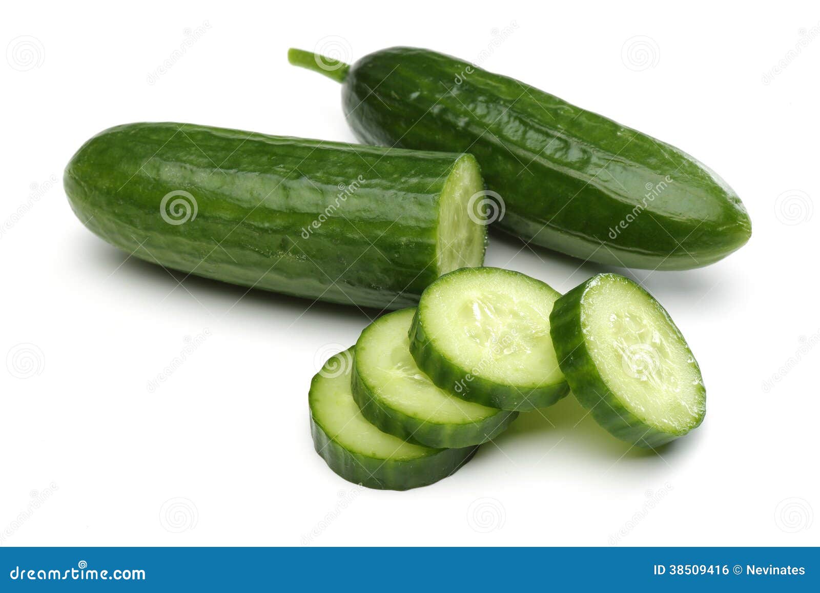 cucumbers and cucumbers slices